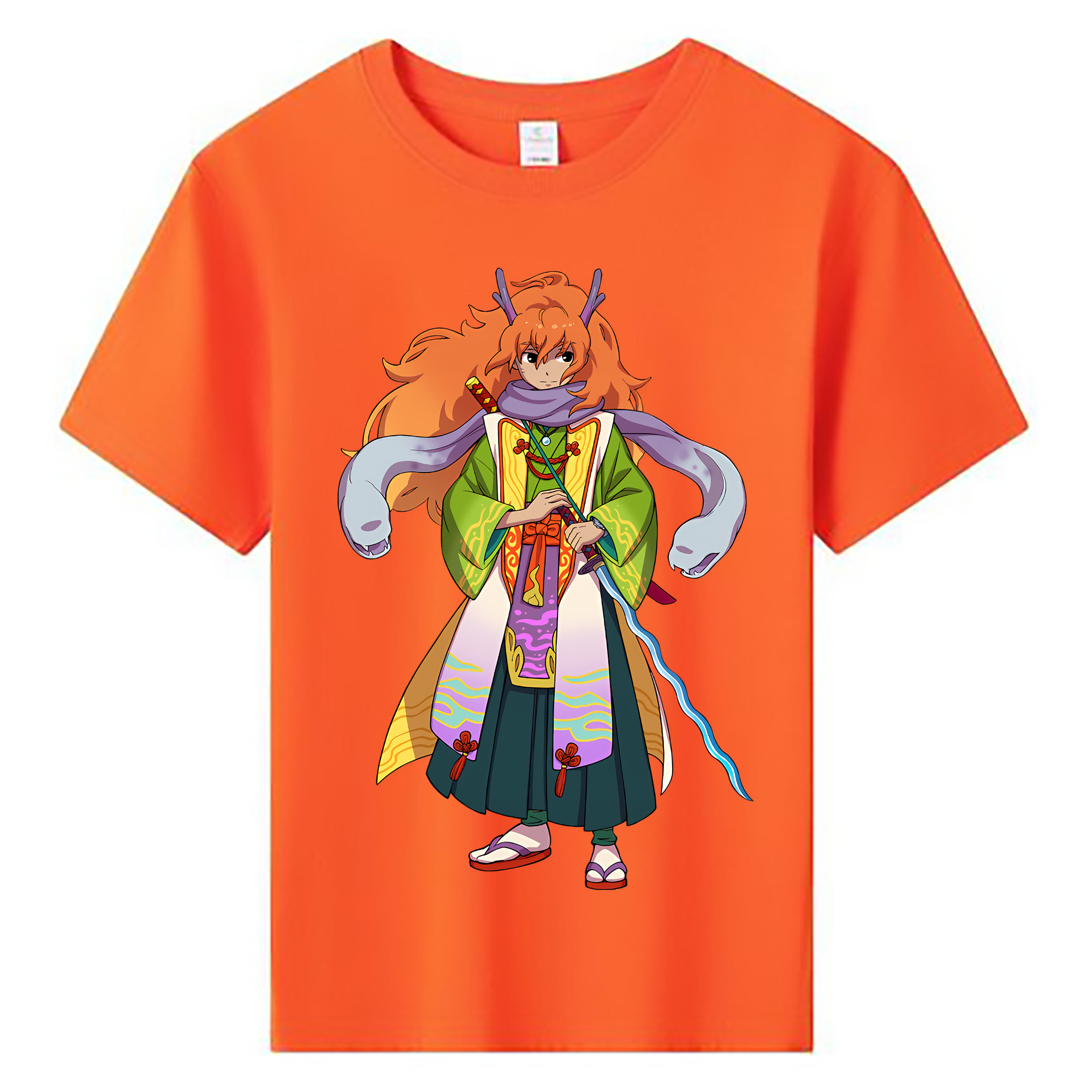 （画像用） 妖怪ウォッチ Yo-kai Watch 綿100％キッズTシャツ（フロントプリント）