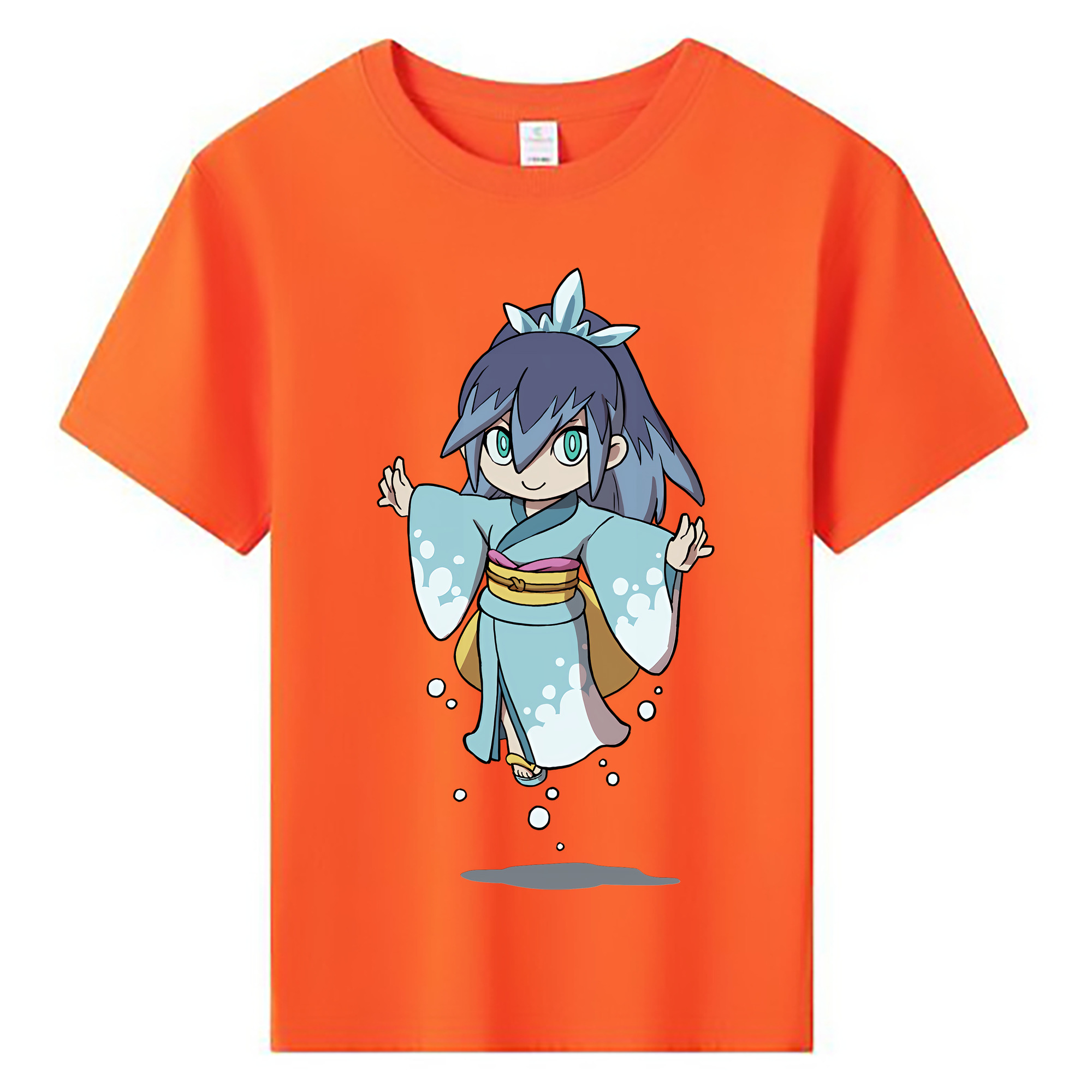 （画像用） 妖怪ウォッチ Yo-kai Watch 綿100％キッズTシャツ（フロントプリント）