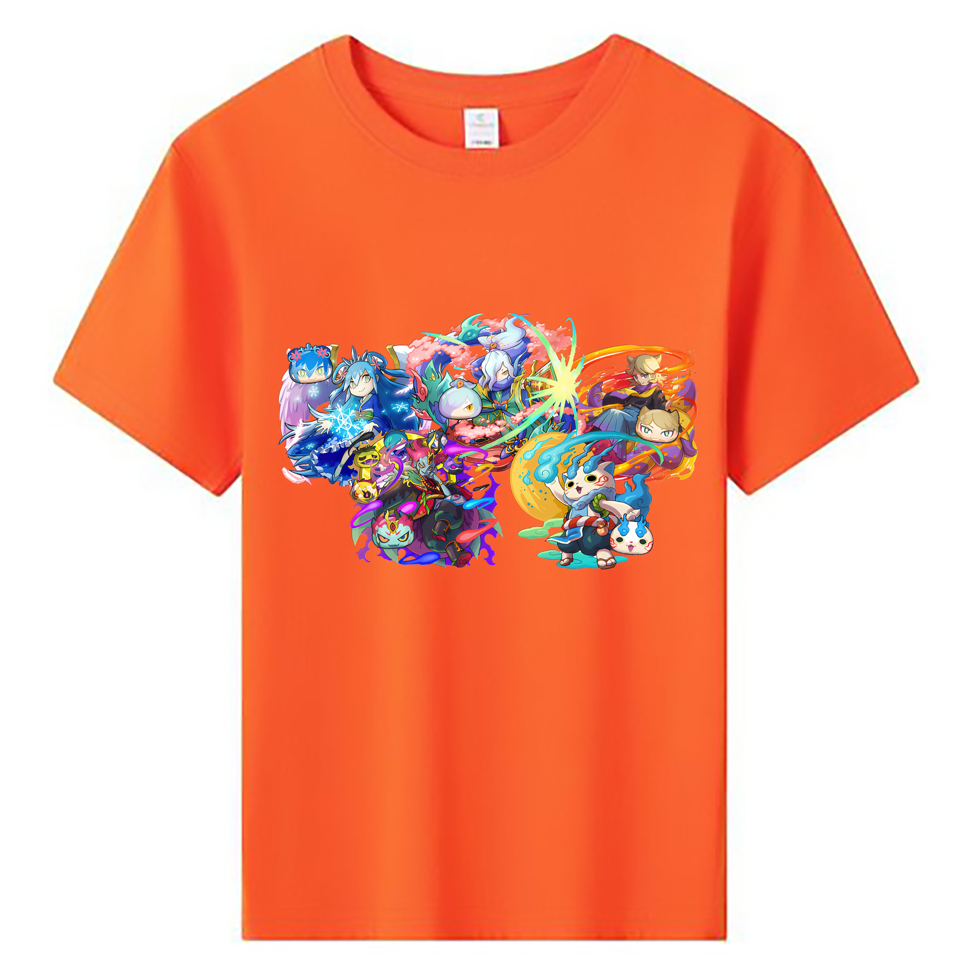（画像用） 妖怪ウォッチ Yo-kai Watch 綿100％キッズTシャツ（フロントプリント）