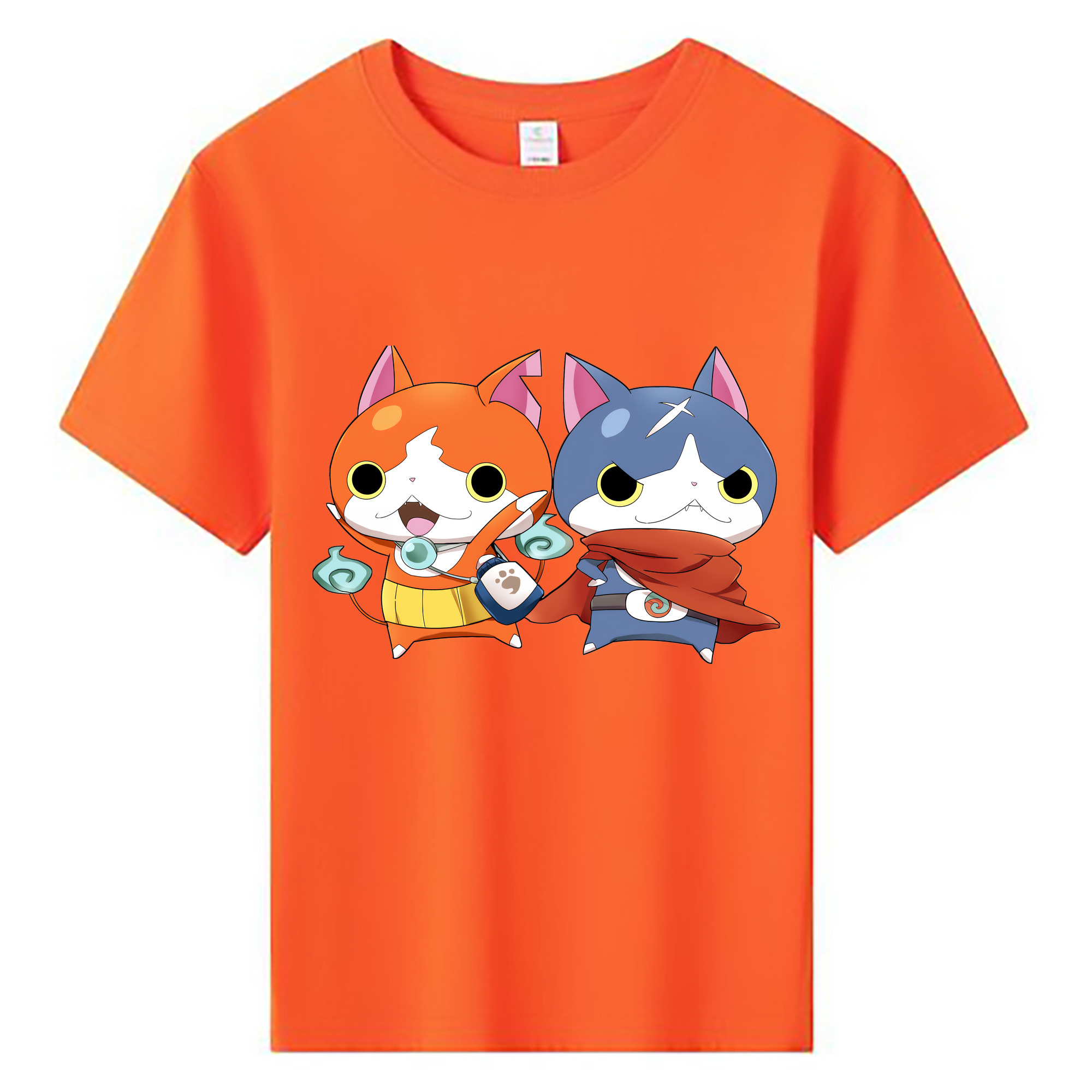 （画像用） 妖怪ウォッチ Yo-kai Watch 綿100％キッズTシャツ（フロントプリント）