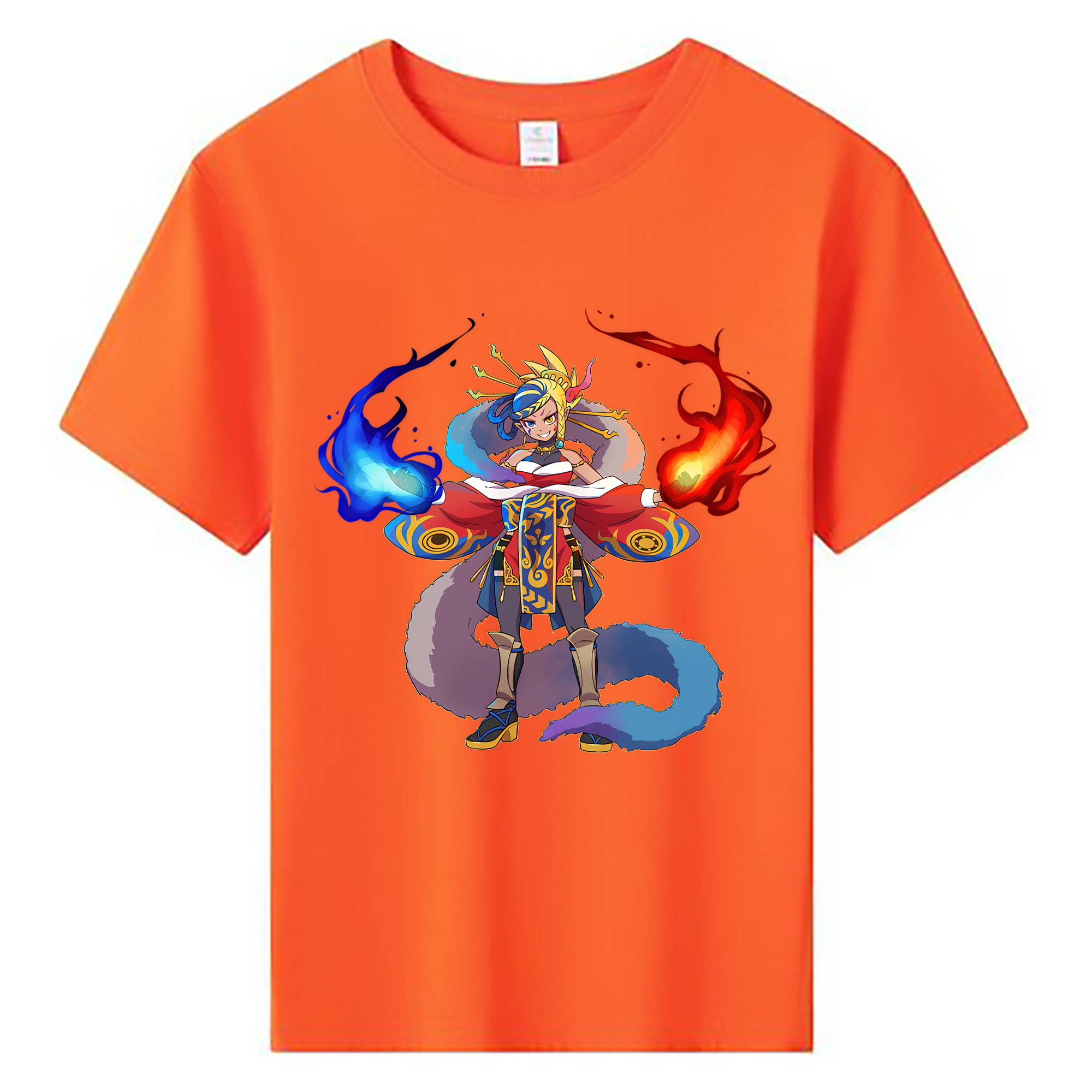 （画像用） 妖怪ウォッチ Yo-kai Watch 綿100％キッズTシャツ（フロントプリント）