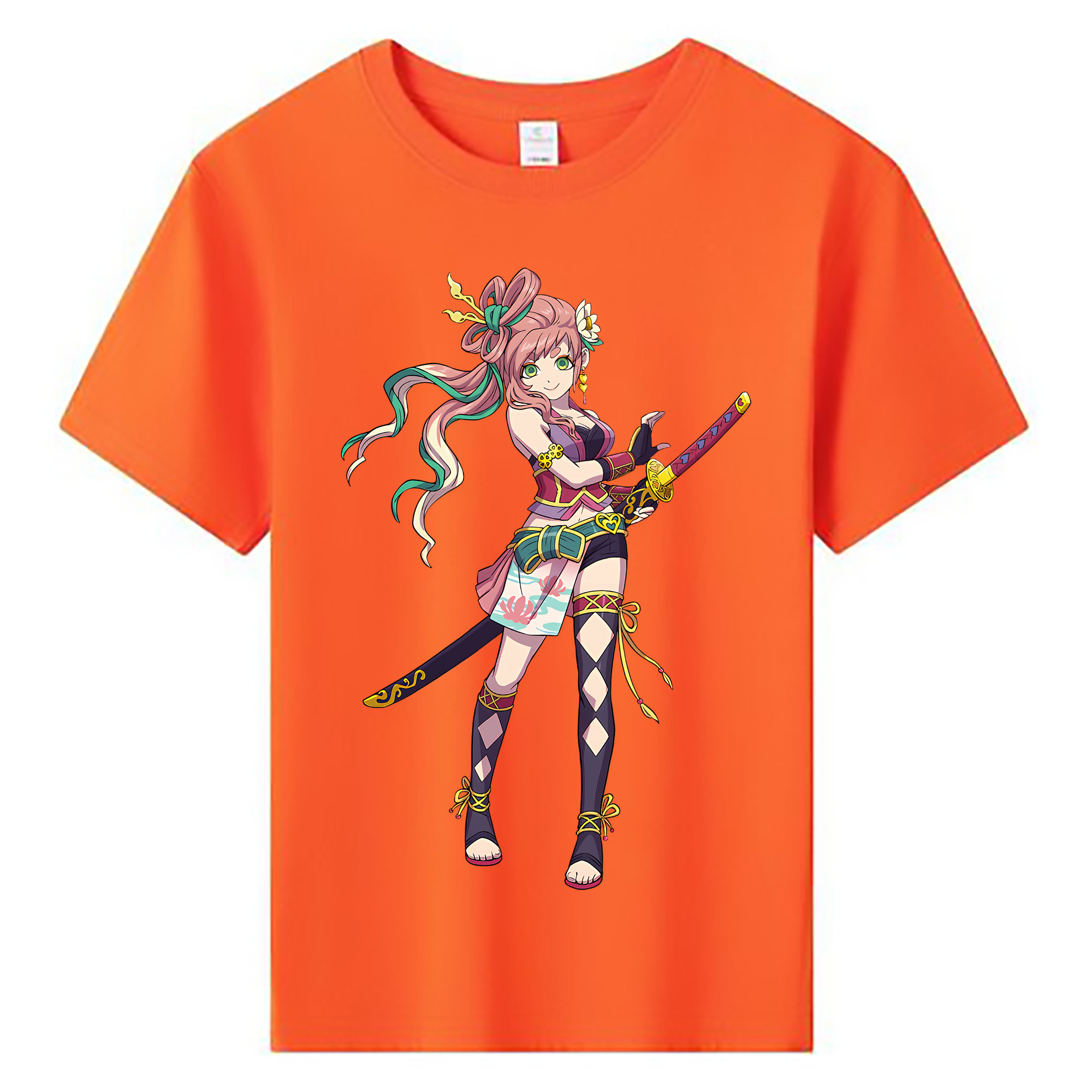 （画像用） 妖怪ウォッチ Yo-kai Watch 綿100％キッズTシャツ（フロントプリント）