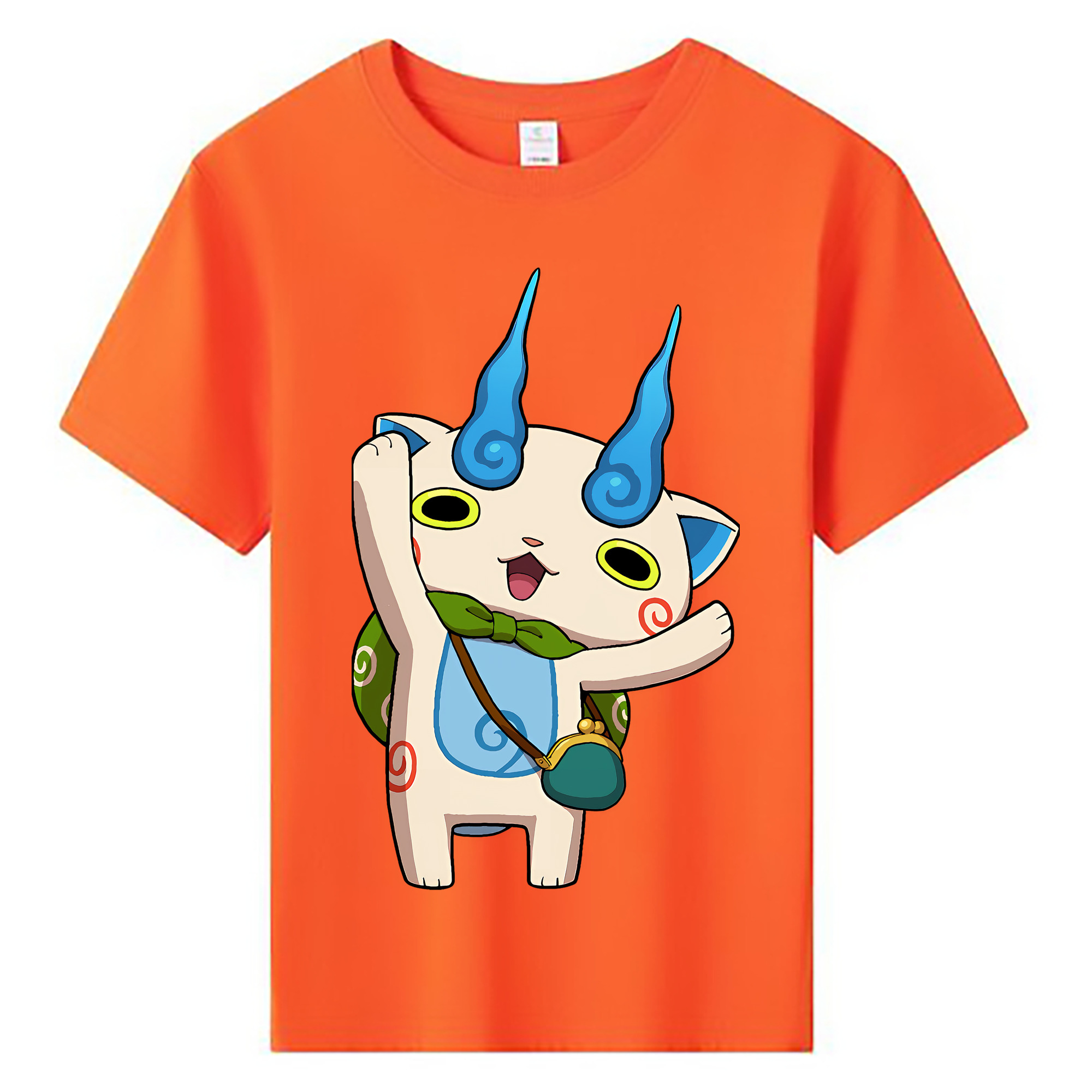 （画像用） 妖怪ウォッチ Yo-kai Watch 綿100％キッズTシャツ（フロントプリント）