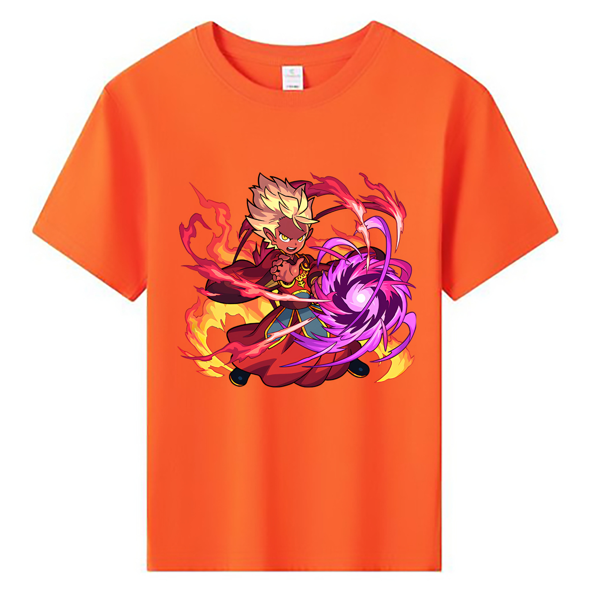 （画像用） 妖怪ウォッチ Yo-kai Watch 綿100％キッズTシャツ（フロントプリント）
