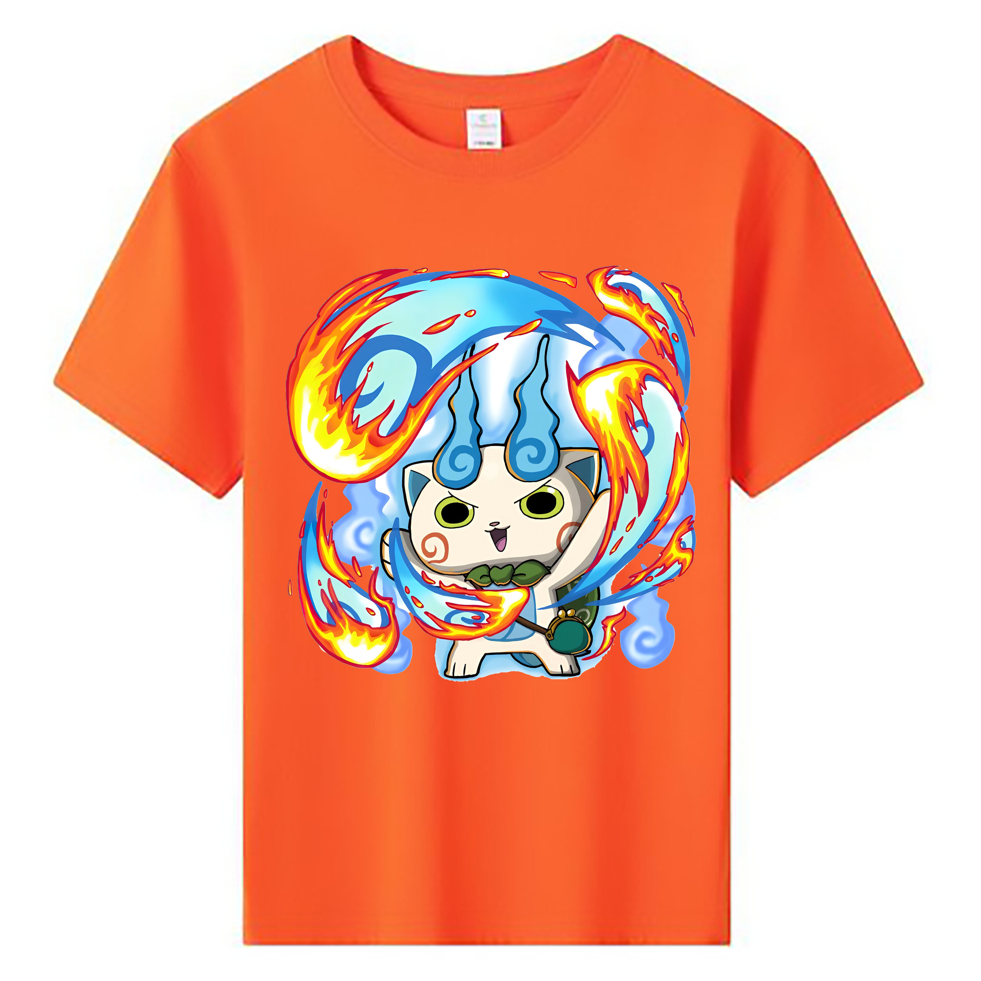 （画像用） 妖怪ウォッチ Yo-kai Watch 綿100％キッズTシャツ（フロントプリント）