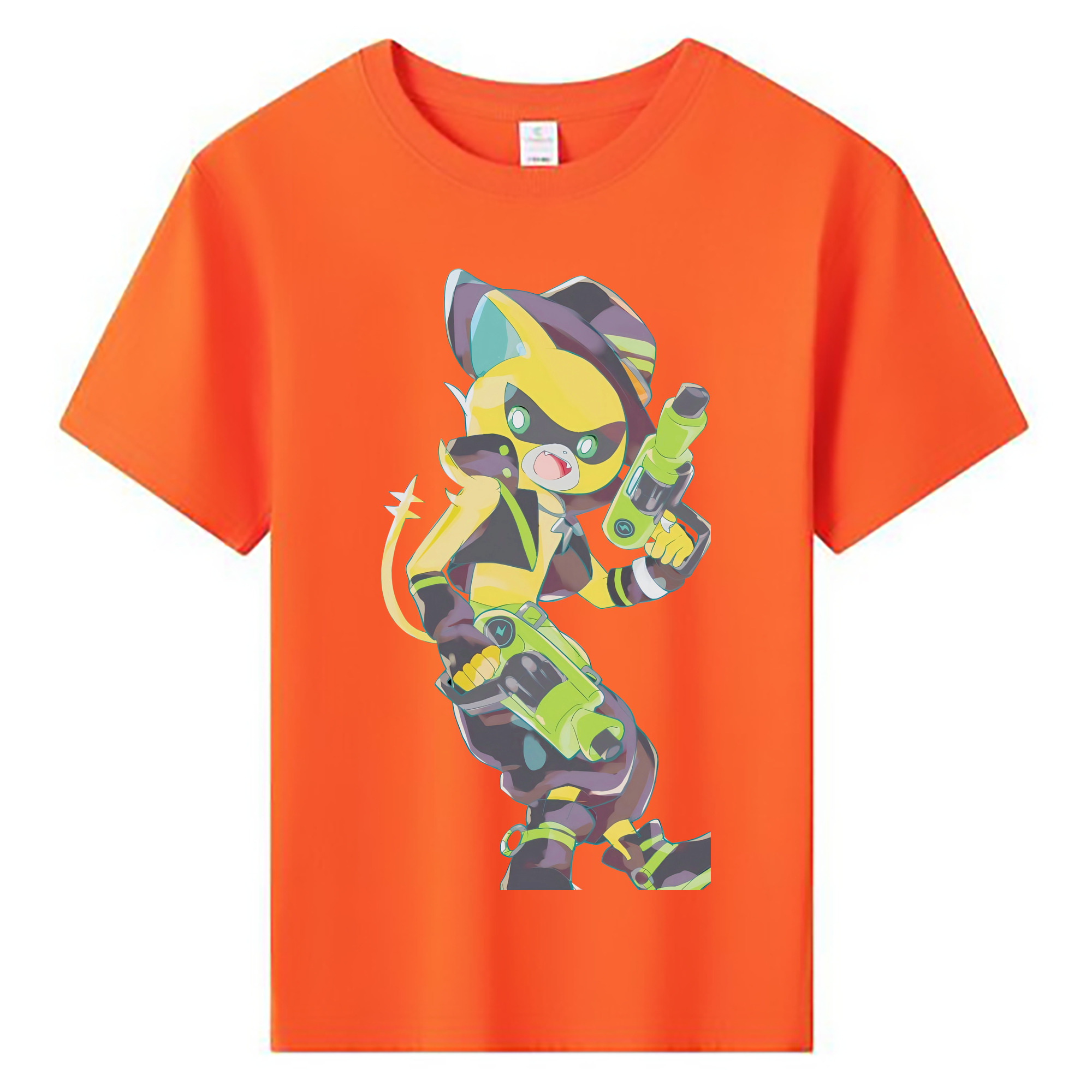 （画像用） 妖怪ウォッチ Yo-kai Watch 綿100％キッズTシャツ（フロントプリント）