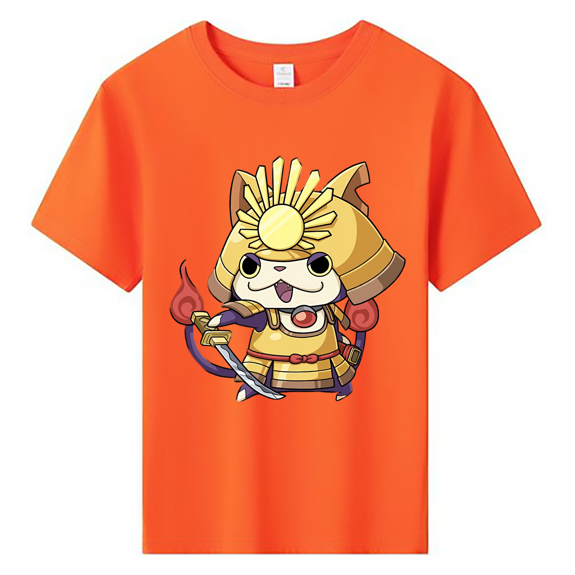 （画像用） 妖怪ウォッチ Yo-kai Watch 綿100％キッズTシャツ（フロントプリント）