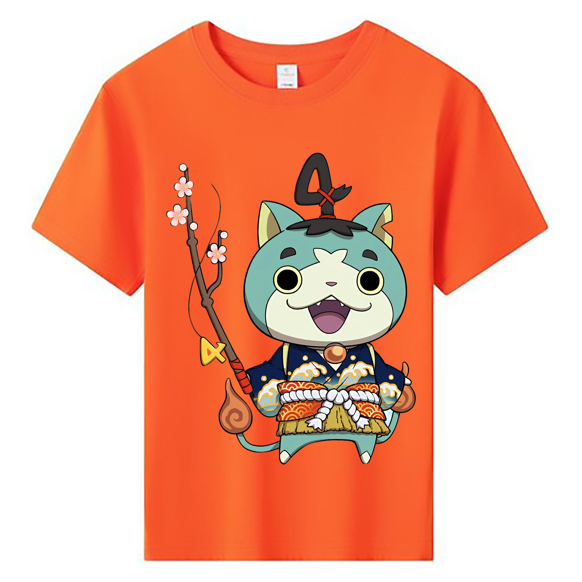 （画像用） 妖怪ウォッチ Yo-kai Watch 綿100％キッズTシャツ（フロントプリント）