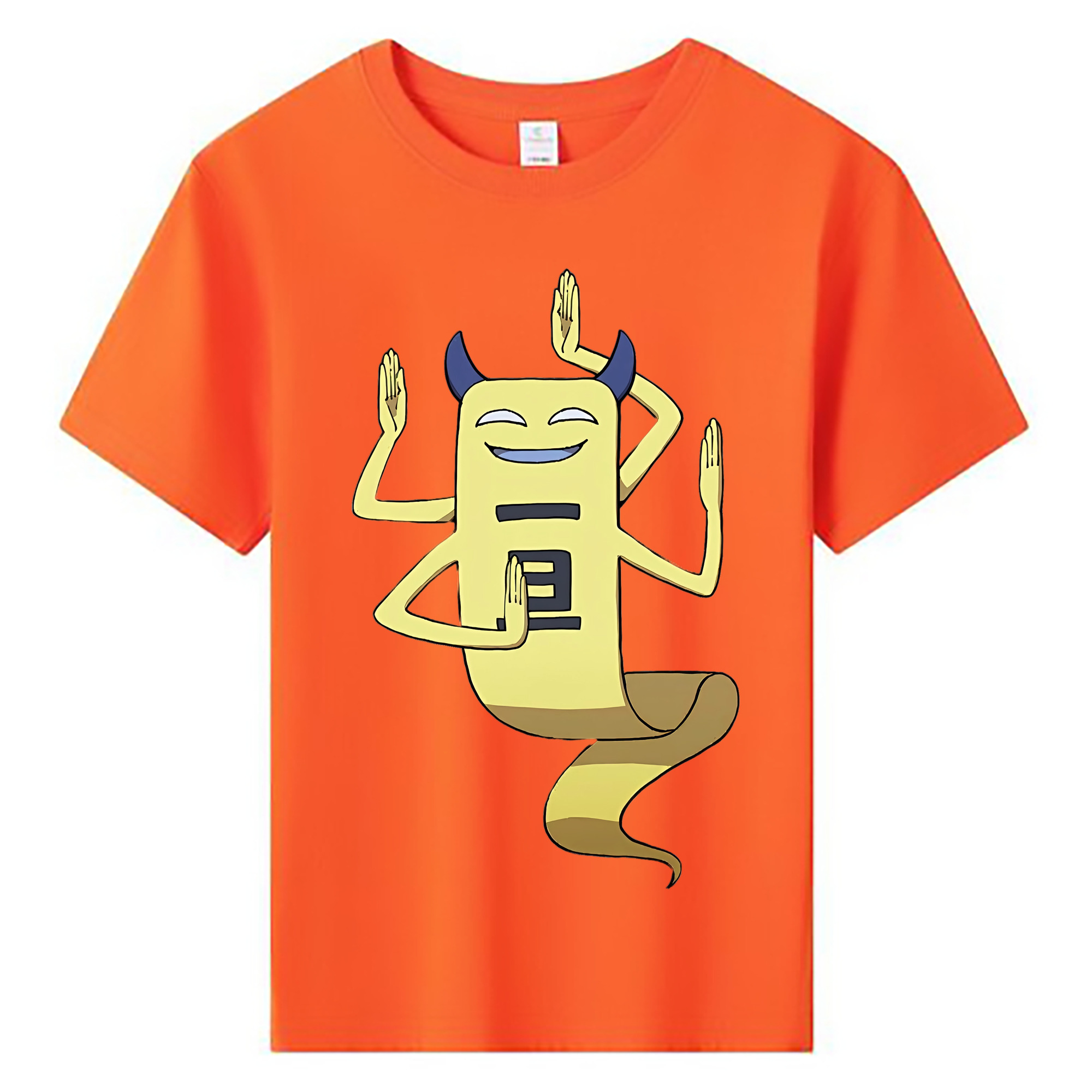 （画像用） 妖怪ウォッチ Yo-kai Watch 綿100％キッズTシャツ（フロントプリント）