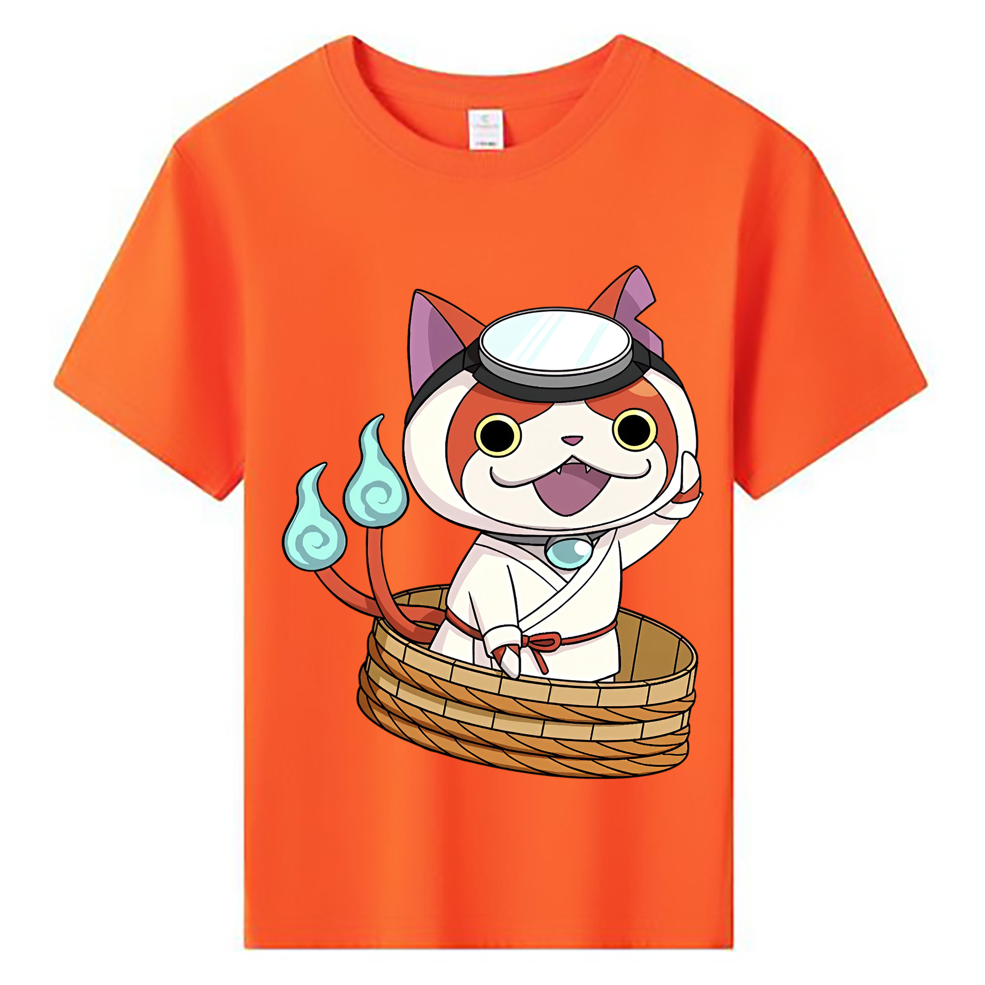 （画像用） 妖怪ウォッチ Yo-kai Watch 綿100％キッズTシャツ（フロントプリント）