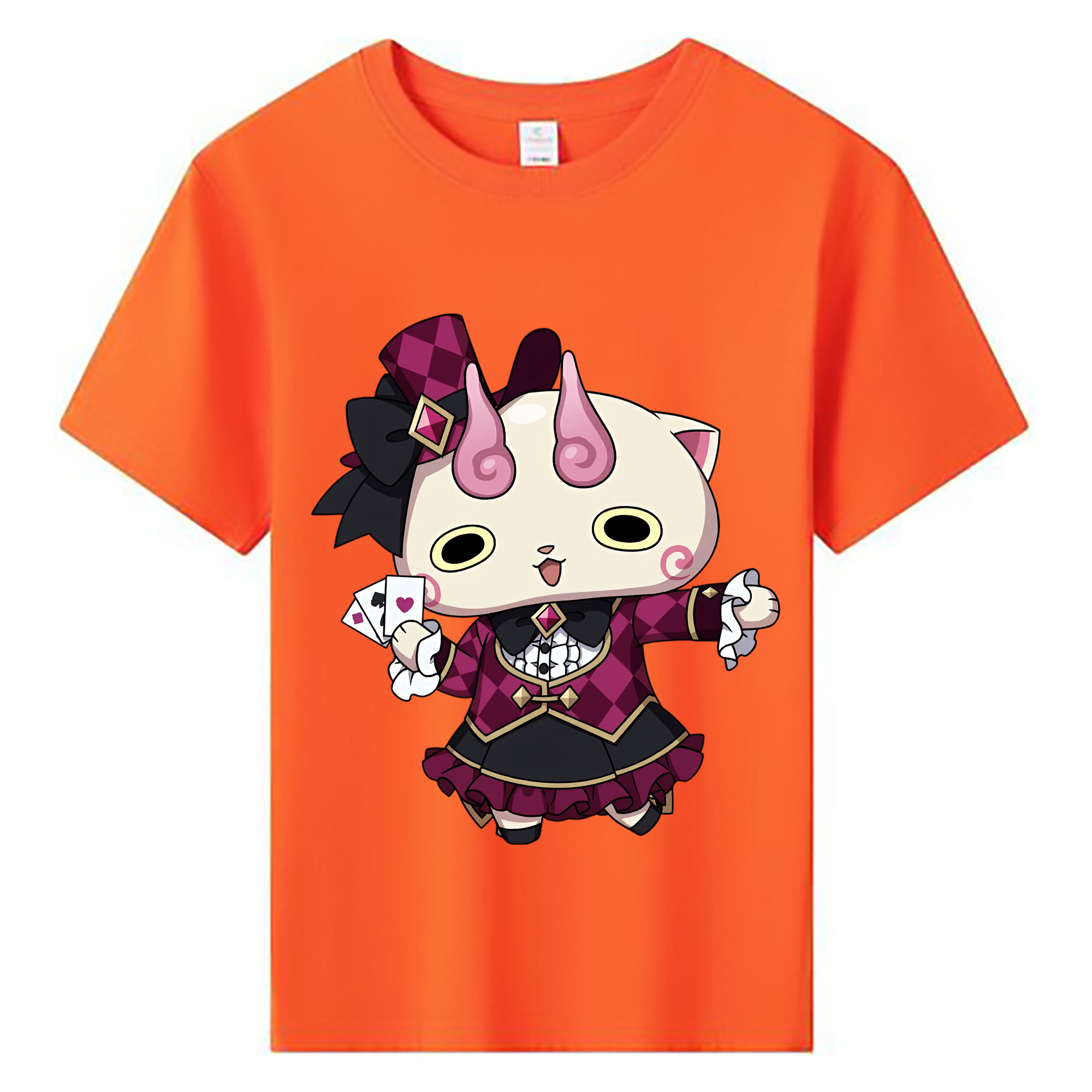 （画像用） 妖怪ウォッチ Yo-kai Watch 綿100％キッズTシャツ（フロントプリント）