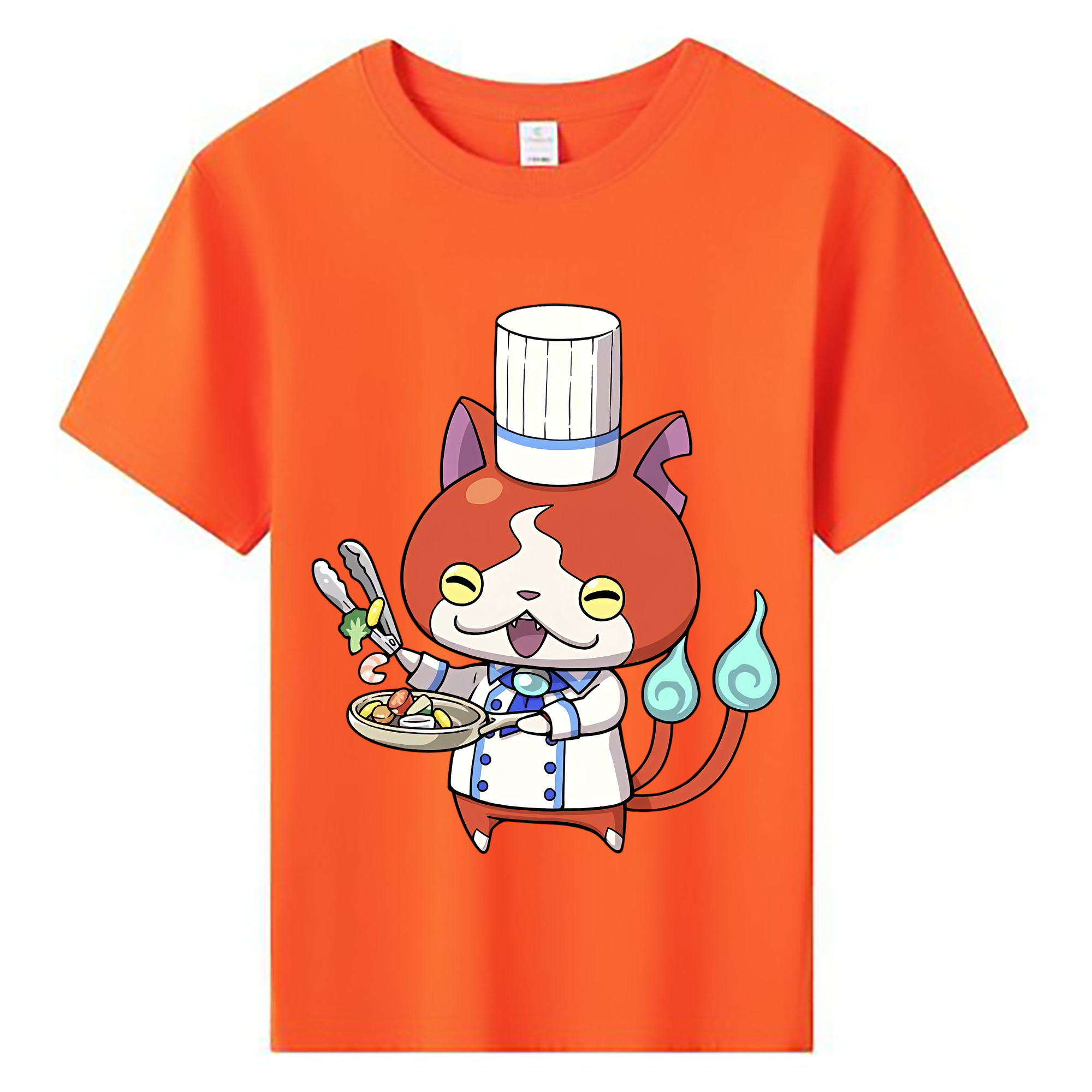 （画像用） 妖怪ウォッチ Yo-kai Watch 綿100％キッズTシャツ（フロントプリント）