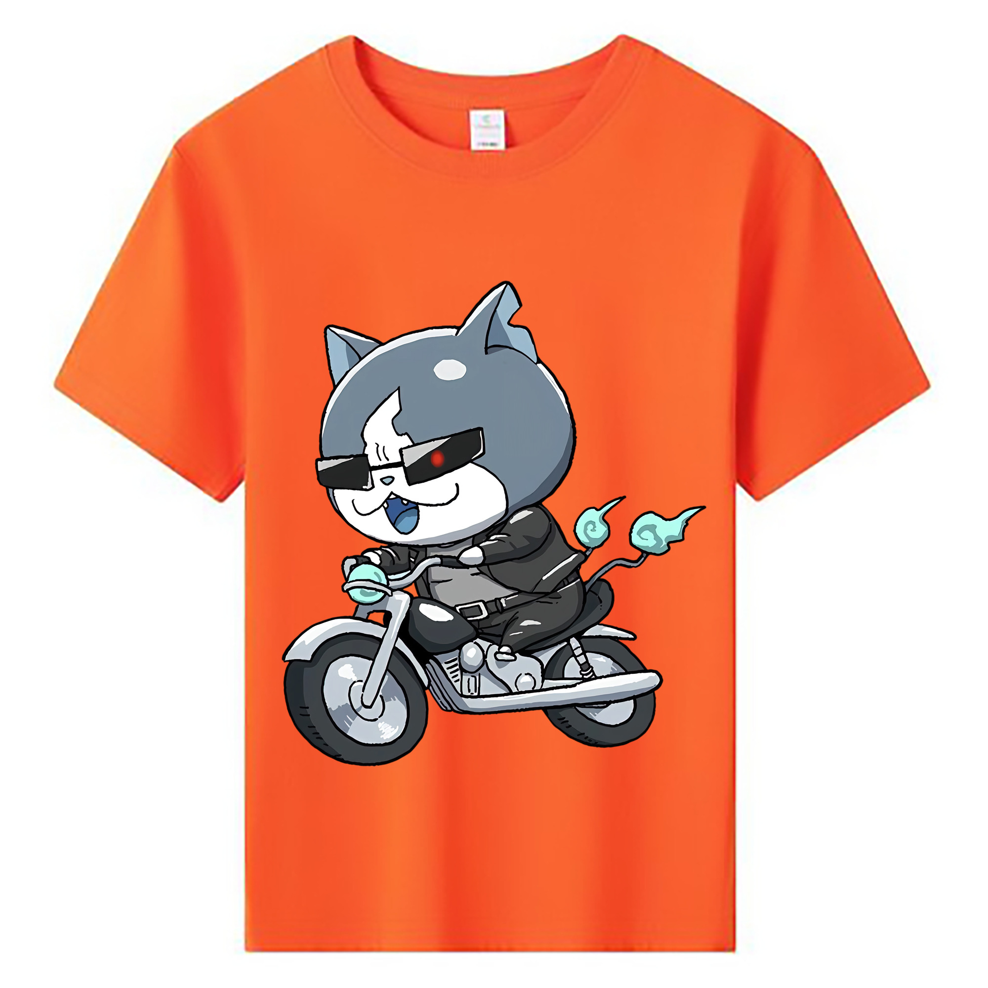 （画像用） 妖怪ウォッチ Yo-kai Watch 綿100％キッズTシャツ（フロントプリント）