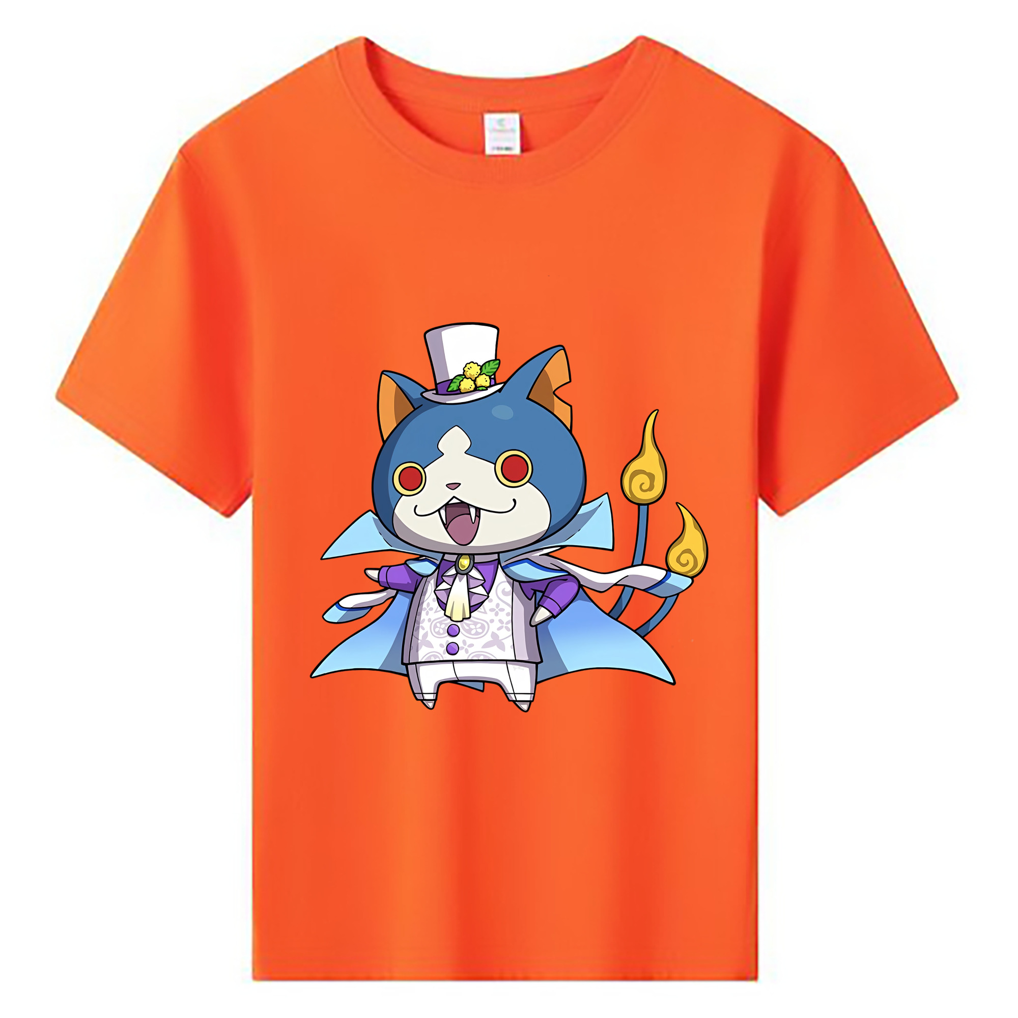 （画像用） 妖怪ウォッチ Yo-kai Watch 綿100％キッズTシャツ（フロントプリント）
