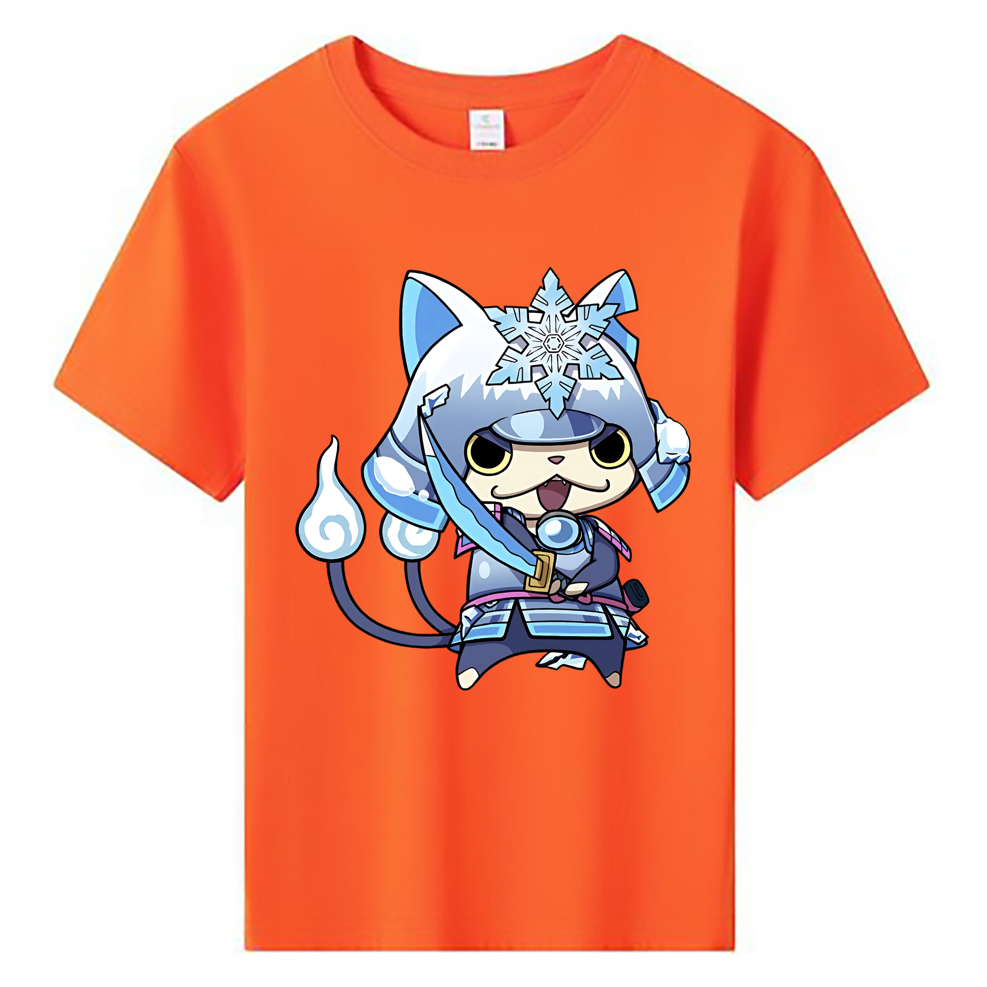 （画像用） 妖怪ウォッチ Yo-kai Watch 綿100％キッズTシャツ（フロントプリント）