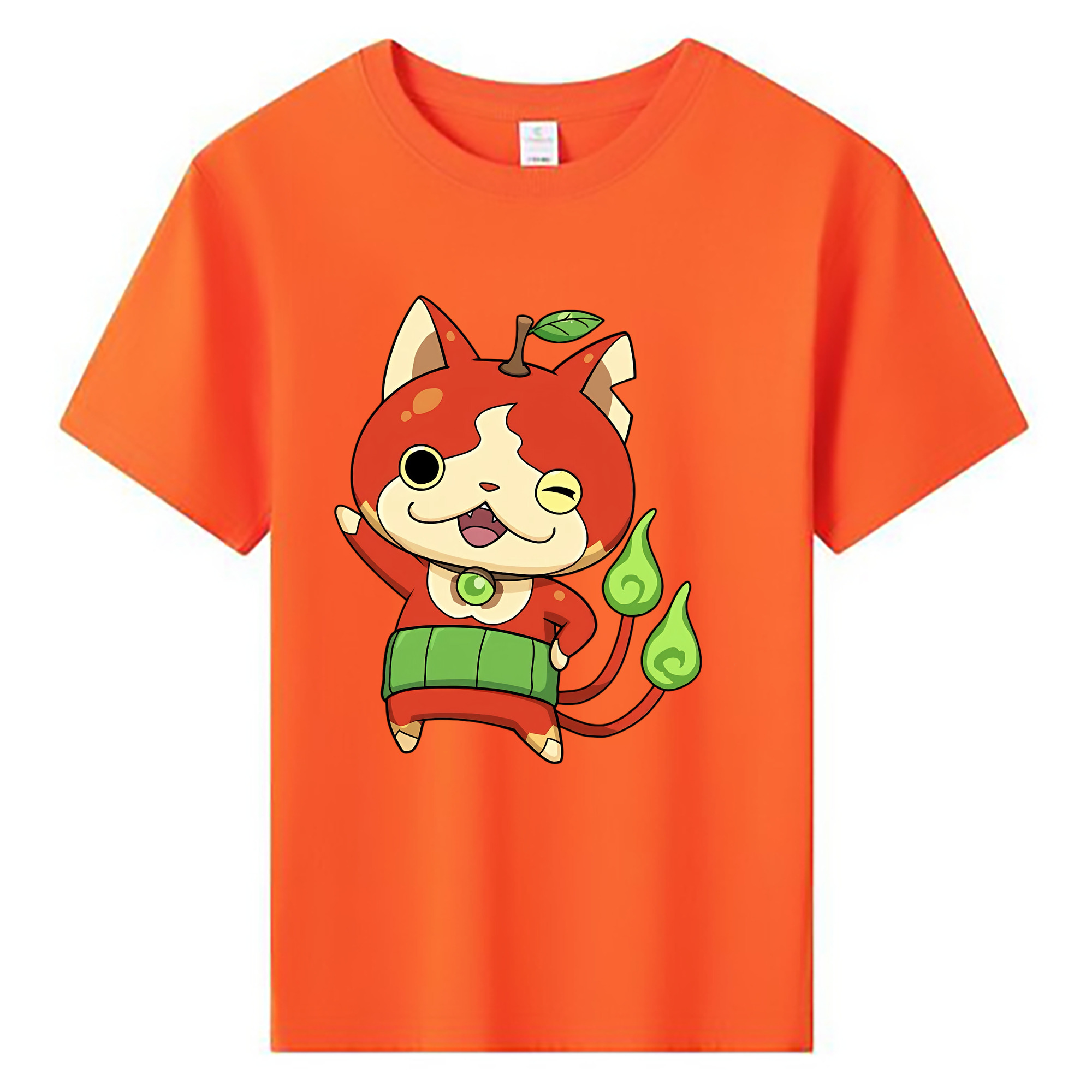 （画像用） 妖怪ウォッチ Yo-kai Watch 綿100％キッズTシャツ（フロントプリント）