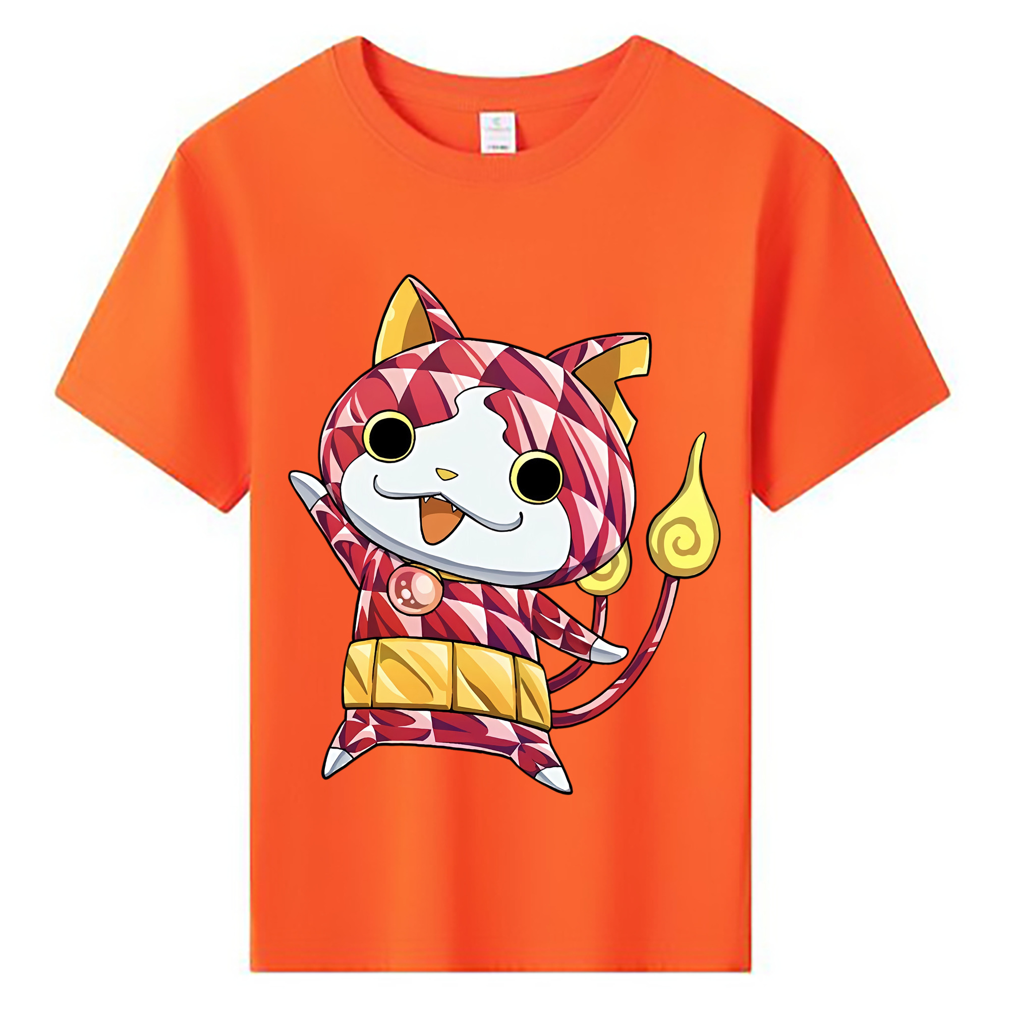 （画像用） 妖怪ウォッチ Yo-kai Watch 綿100％キッズTシャツ（フロントプリント）