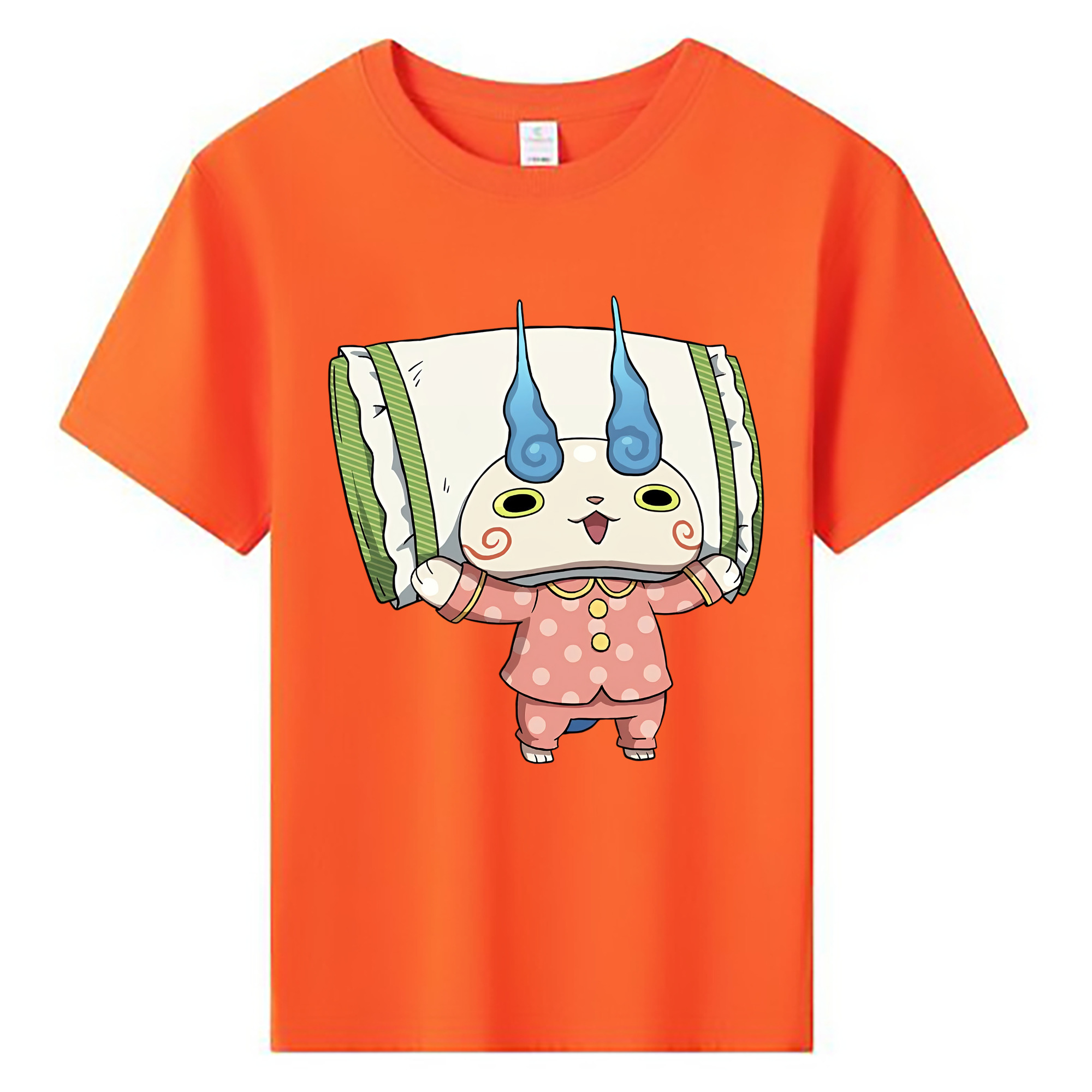 （画像用） 妖怪ウォッチ Yo-kai Watch 綿100％キッズTシャツ（フロントプリント）