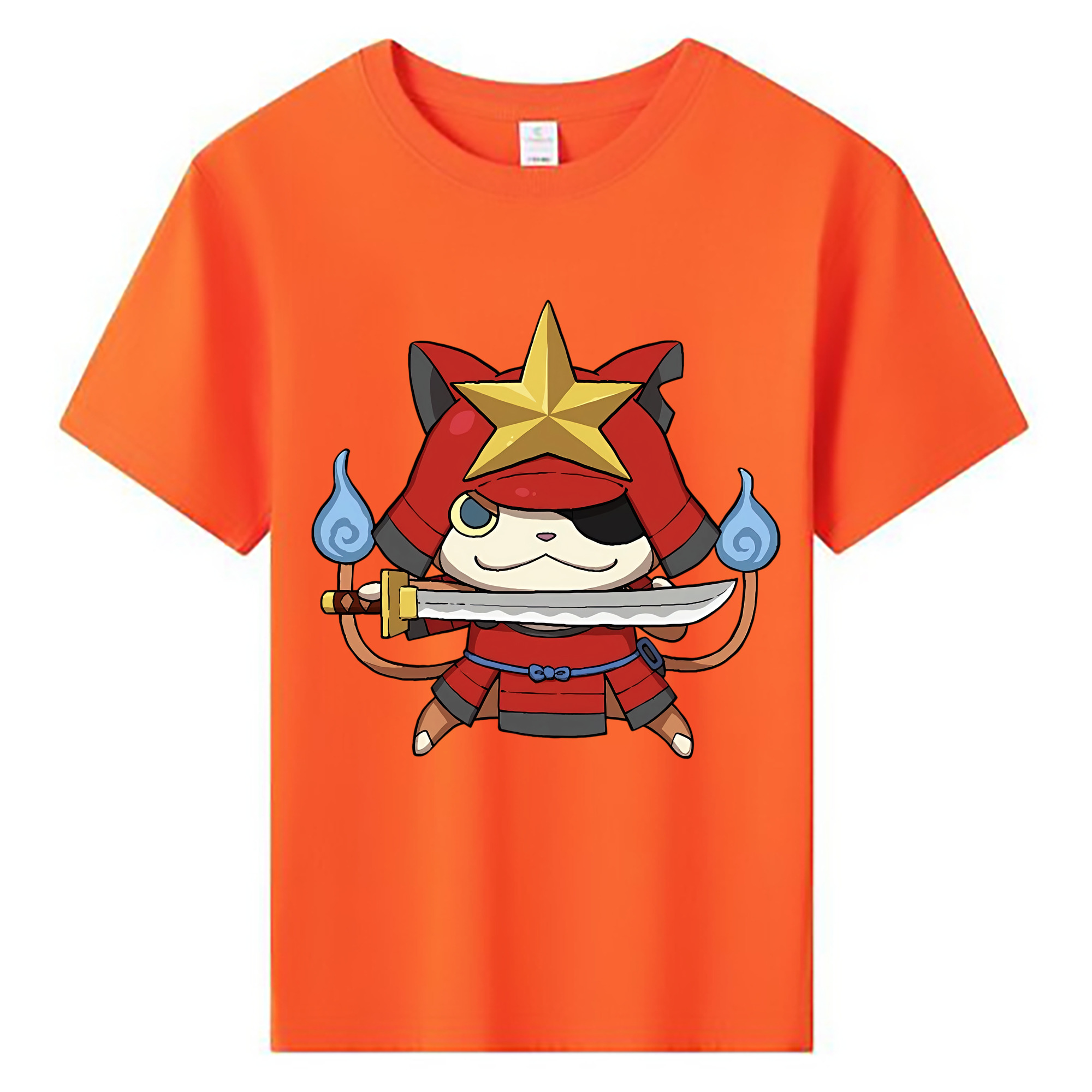 （画像用） 妖怪ウォッチ Yo-kai Watch 綿100％キッズTシャツ（フロントプリント）