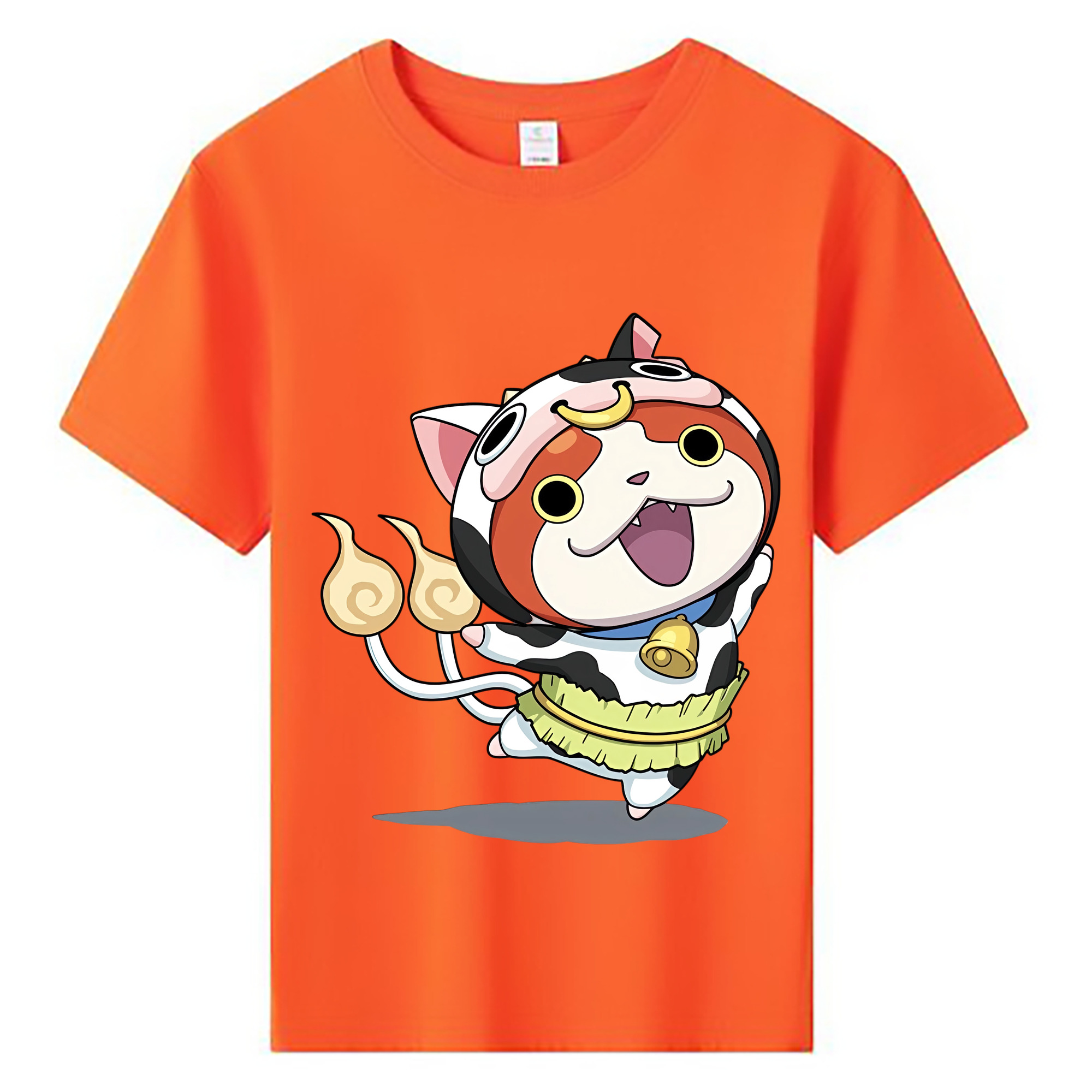 （画像用） 妖怪ウォッチ Yo-kai Watch 綿100％キッズTシャツ（フロントプリント）