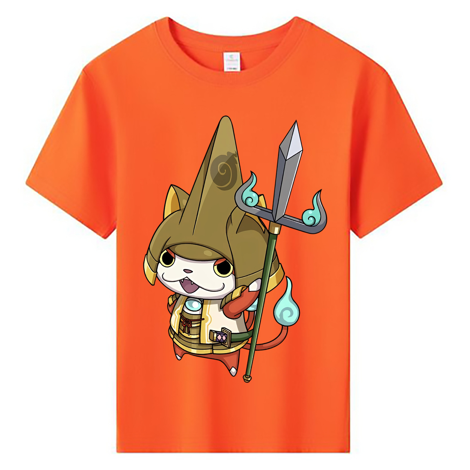 （画像用） 妖怪ウォッチ Yo-kai Watch 綿100％キッズTシャツ（フロントプリント）