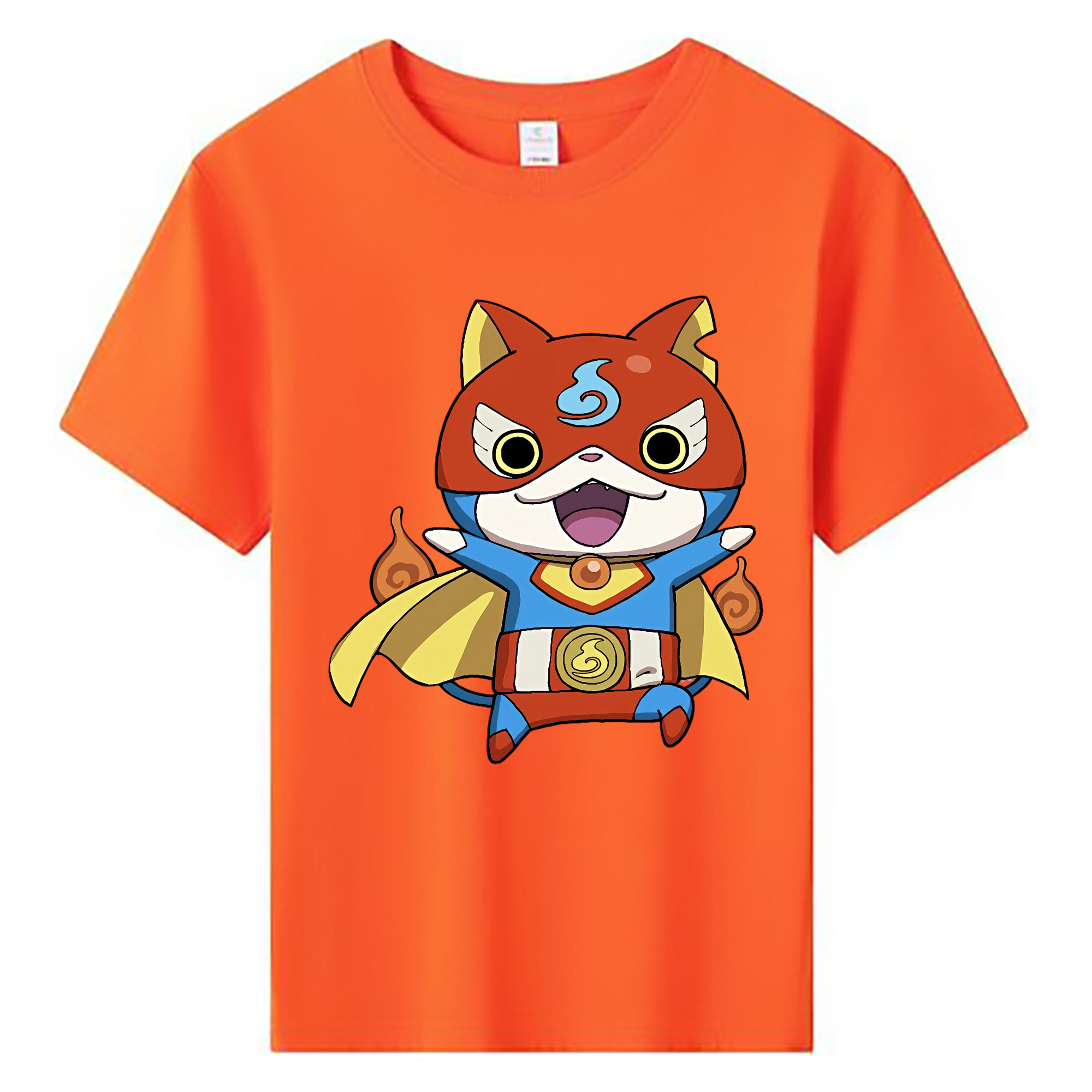 （画像用） 妖怪ウォッチ Yo-kai Watch 綿100％キッズTシャツ（フロントプリント）