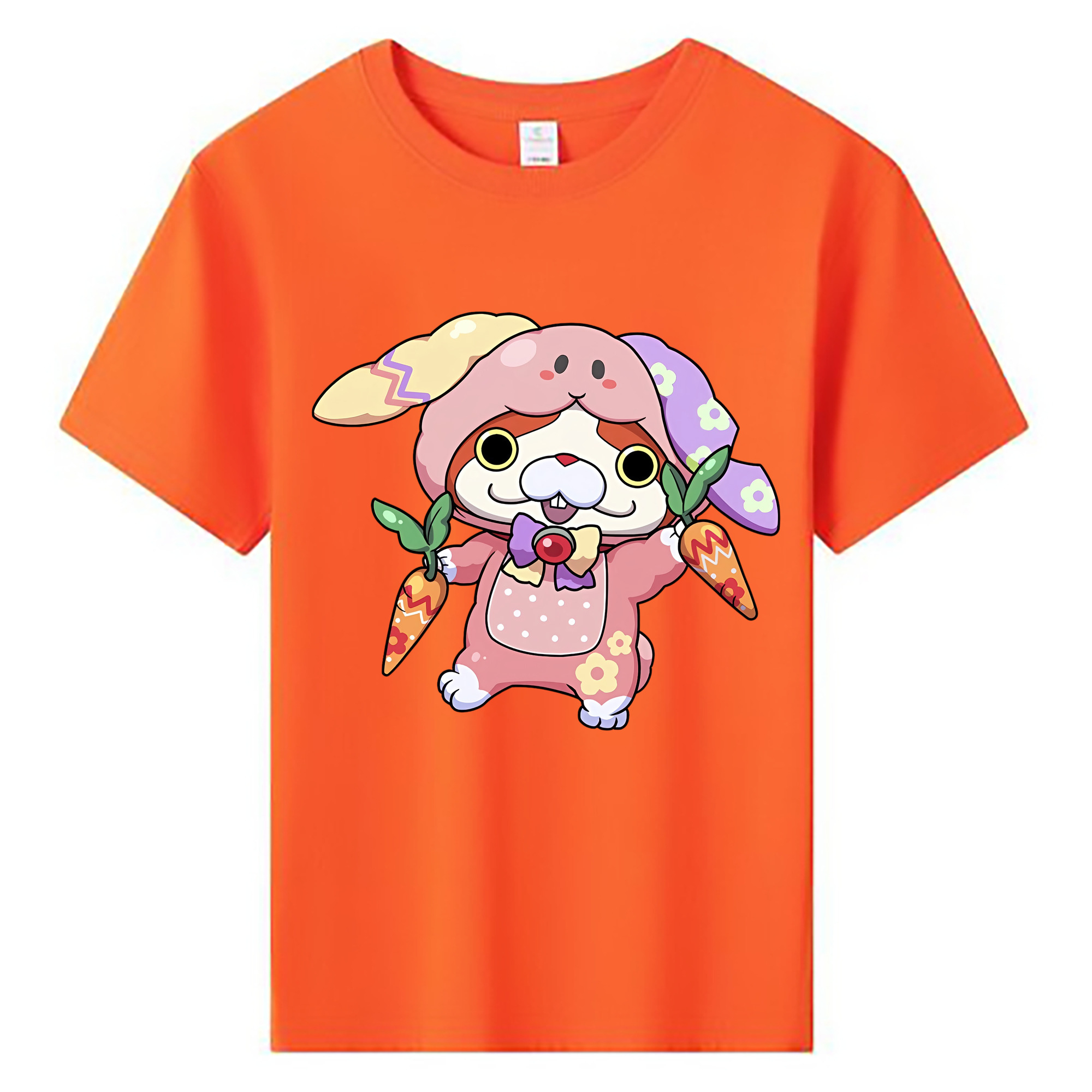 （画像用） 妖怪ウォッチ Yo-kai Watch 綿100％キッズTシャツ（フロントプリント）