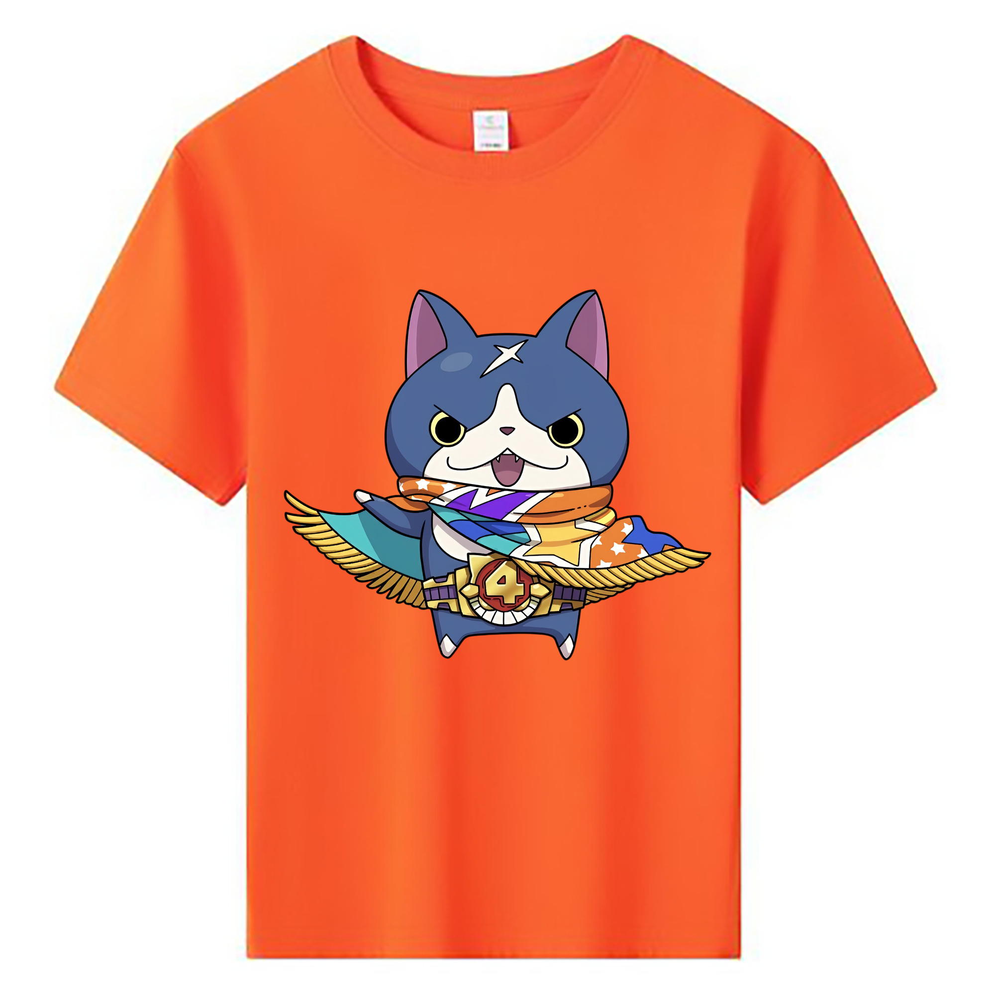（画像用） 妖怪ウォッチ Yo-kai Watch 綿100％キッズTシャツ（フロントプリント）