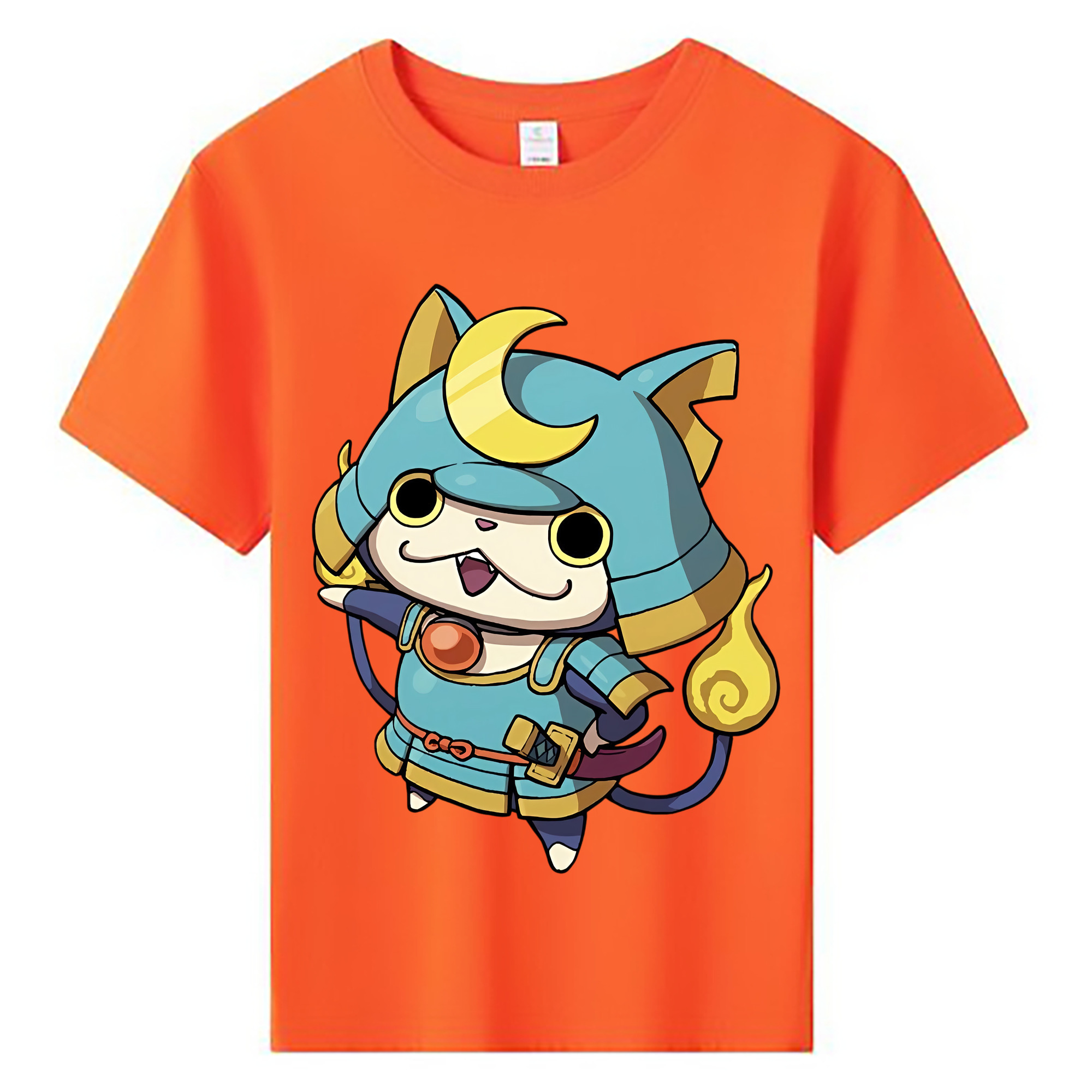 （画像用） 妖怪ウォッチ Yo-kai Watch 綿100％キッズTシャツ（フロントプリント）