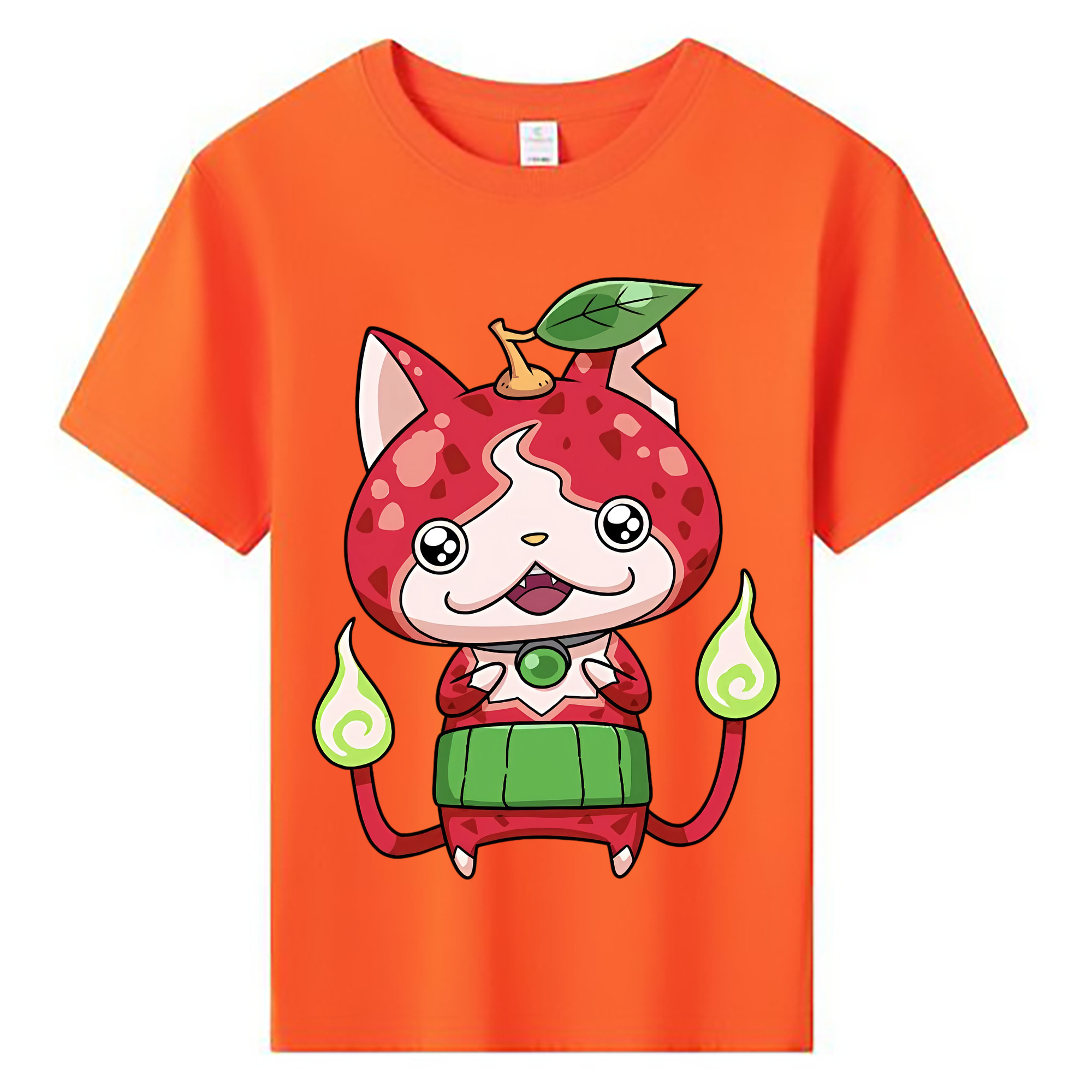（画像用） 妖怪ウォッチ Yo-kai Watch 綿100％キッズTシャツ（フロントプリント）