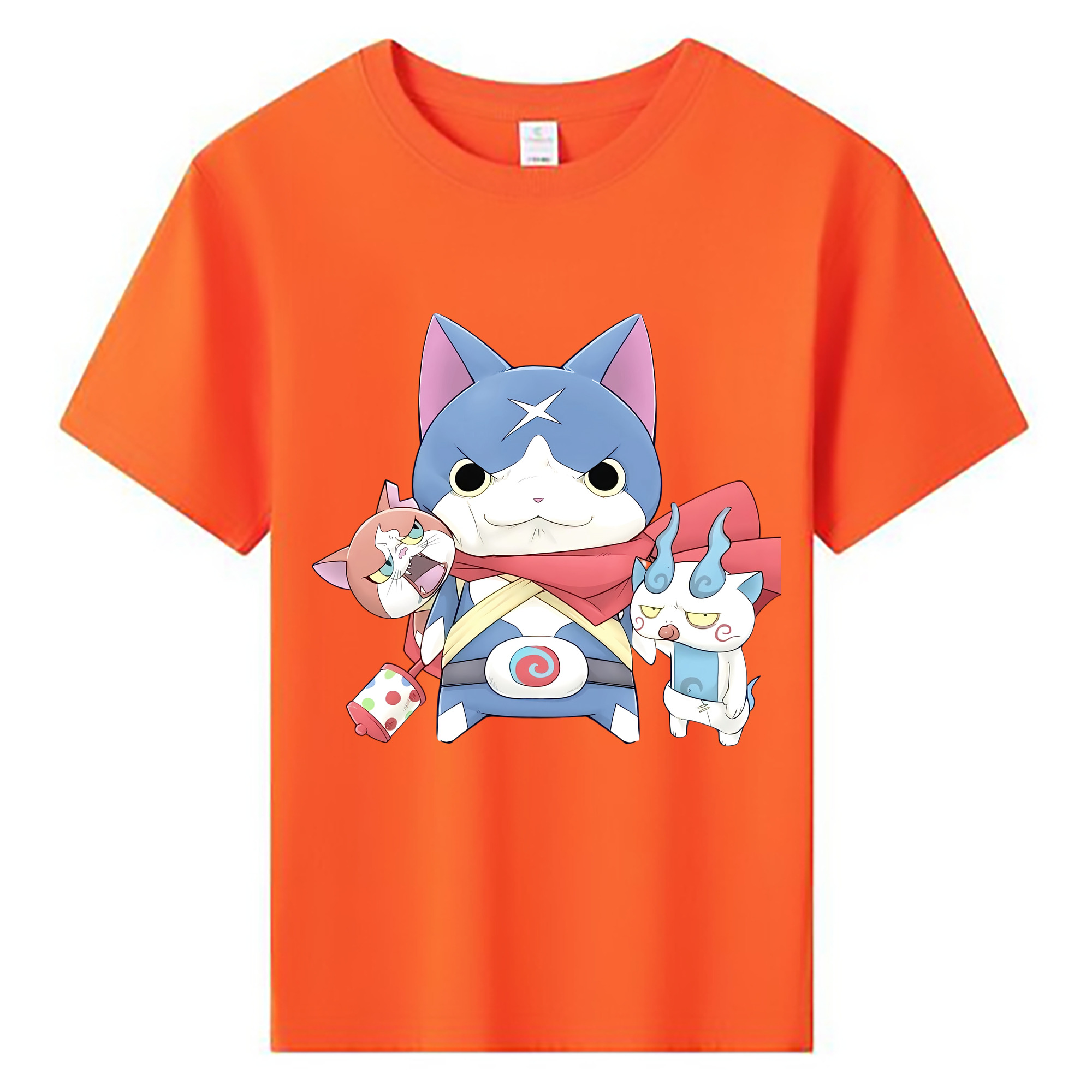 （画像用） 妖怪ウォッチ Yo-kai Watch 綿100％キッズTシャツ（フロントプリント）