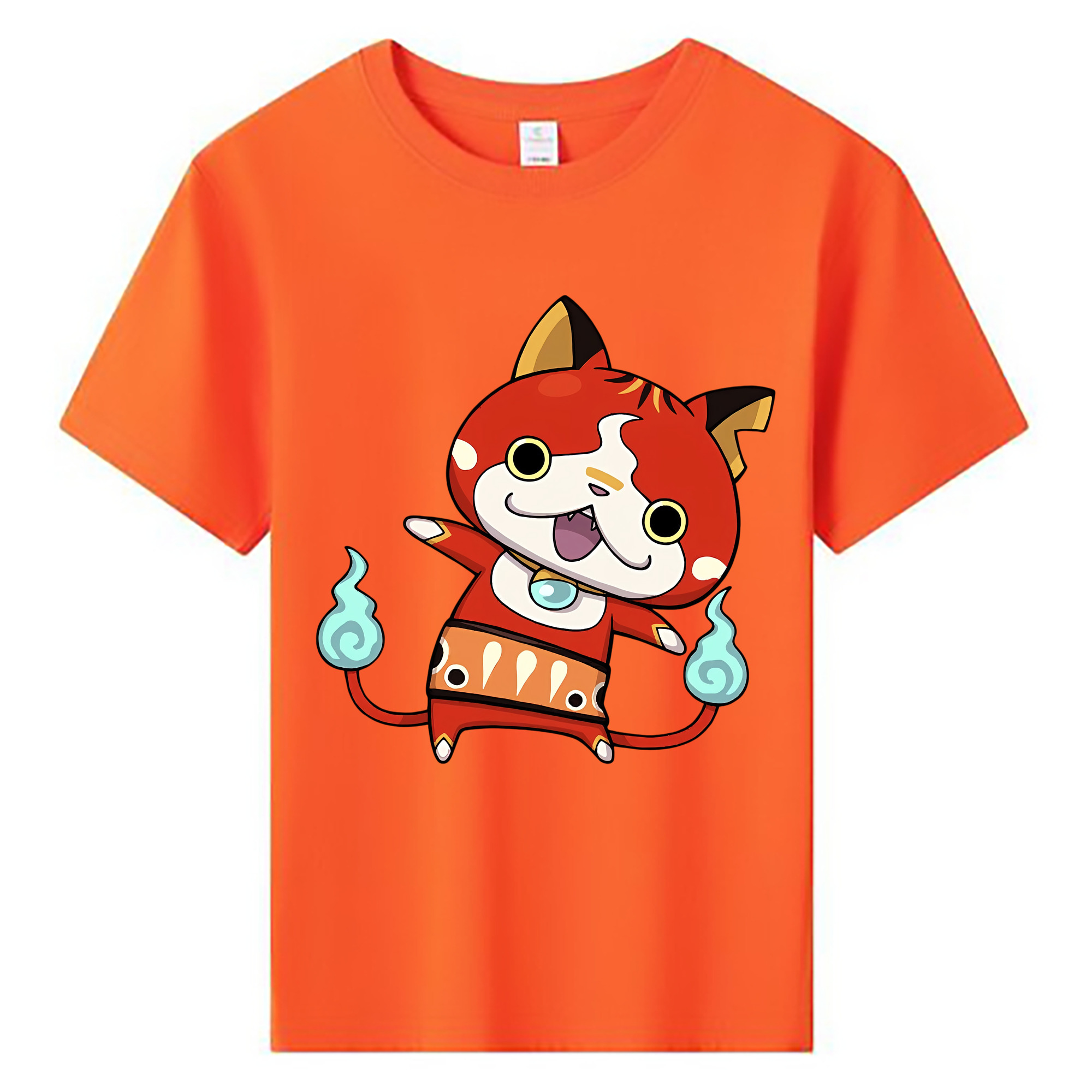 （画像用） 妖怪ウォッチ Yo-kai Watch 綿100％キッズTシャツ（フロントプリント）