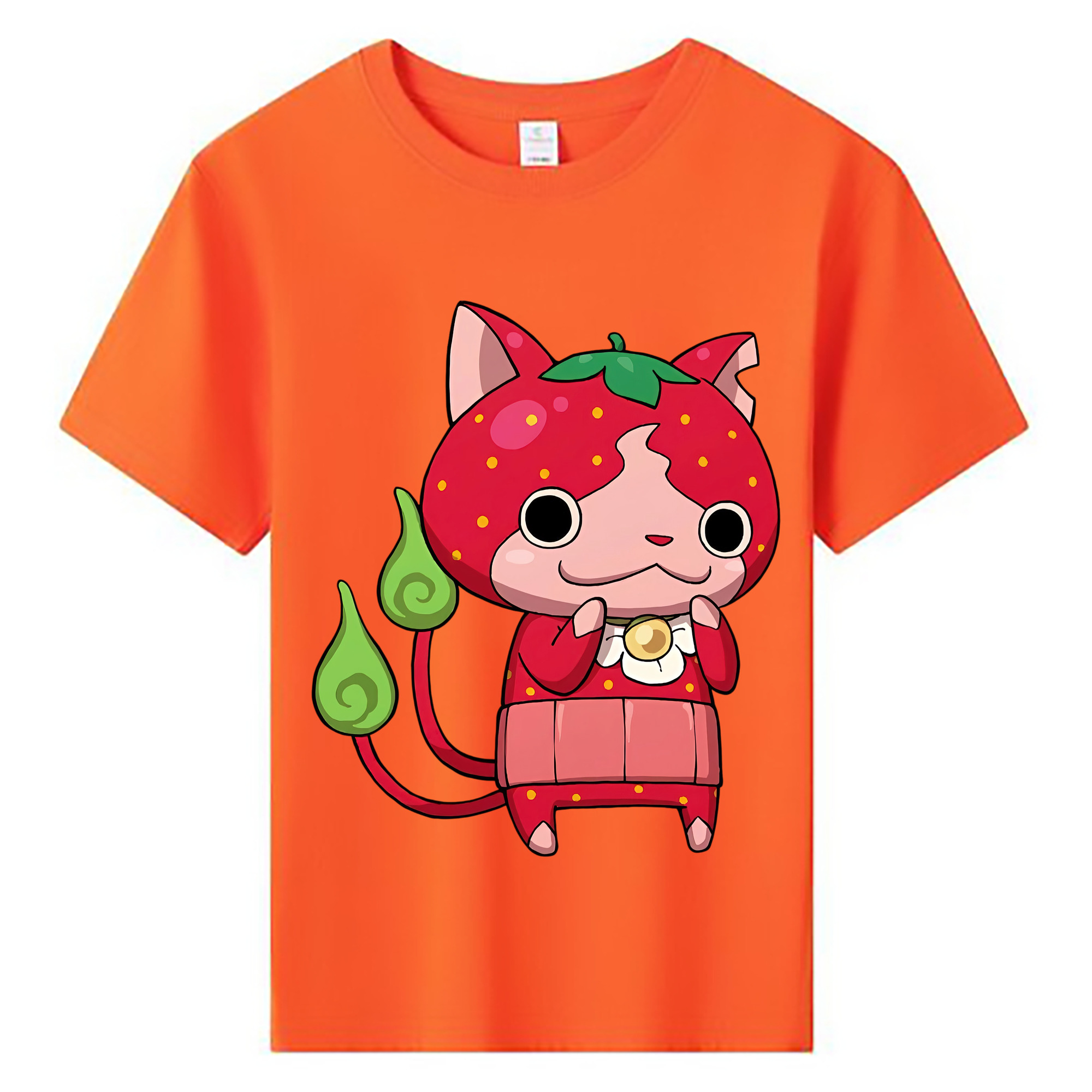 （画像用） 妖怪ウォッチ Yo-kai Watch 綿100％キッズTシャツ（フロントプリント）