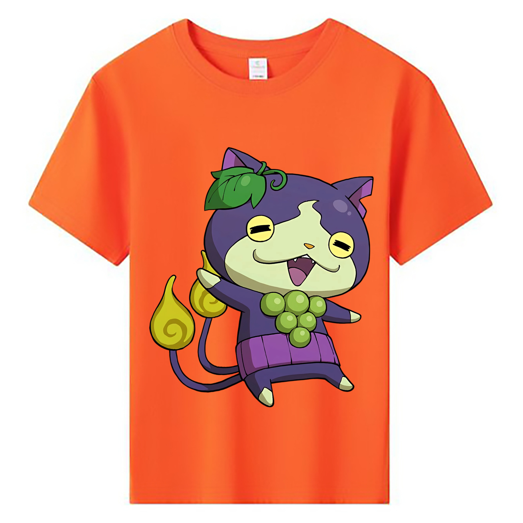 （画像用） 妖怪ウォッチ Yo-kai Watch 綿100％キッズTシャツ（フロントプリント）
