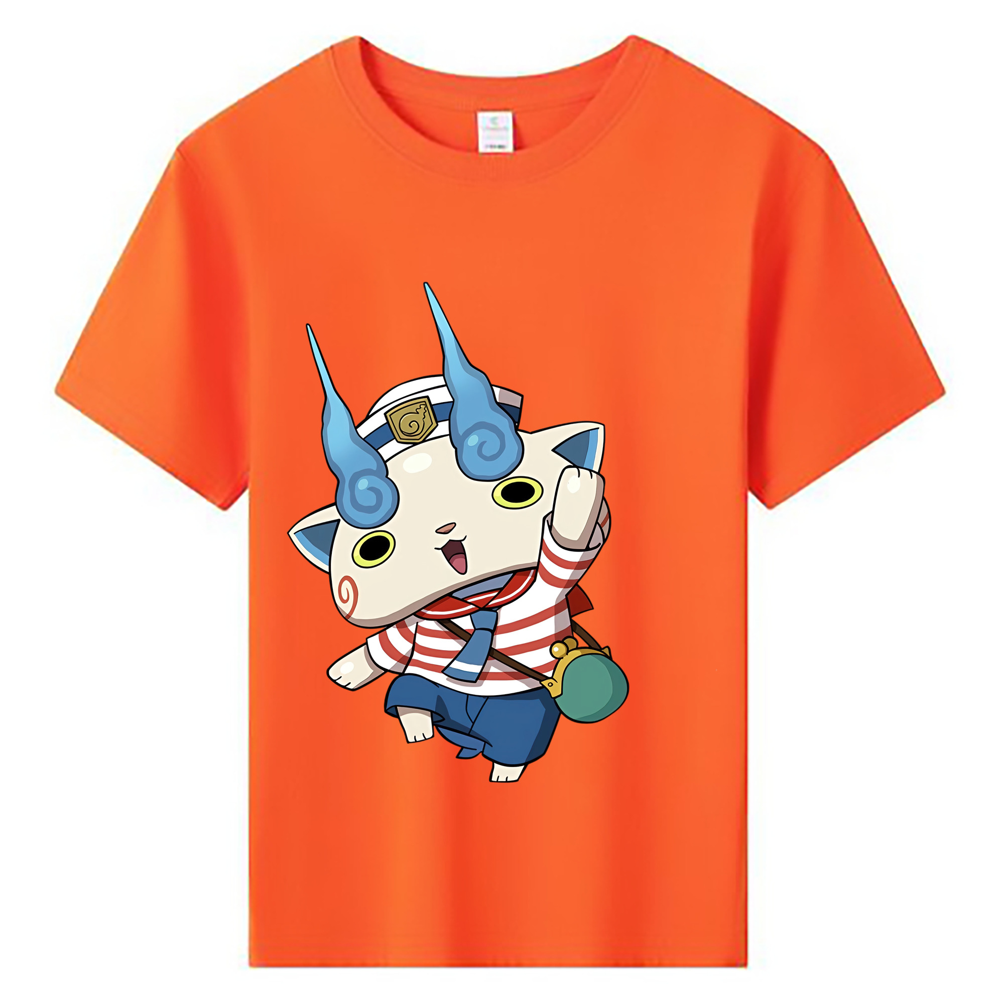 （画像用） 妖怪ウォッチ Yo-kai Watch 綿100％キッズTシャツ（フロントプリント）
