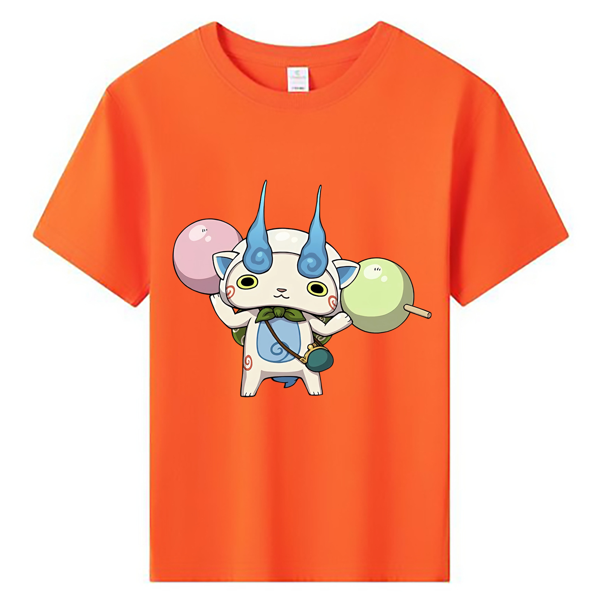 （画像用） 妖怪ウォッチ Yo-kai Watch 綿100％キッズTシャツ（フロントプリント）