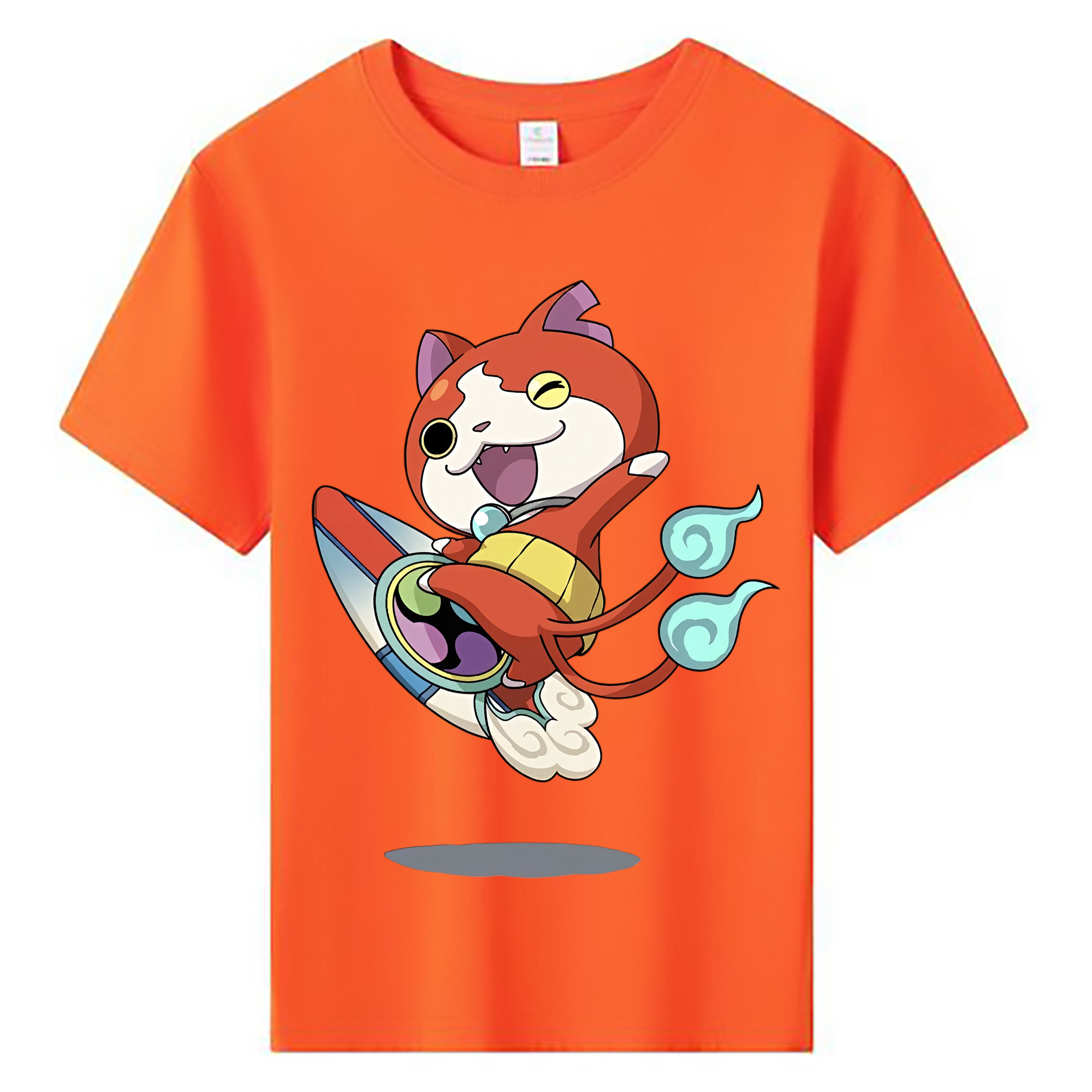 （画像用） 妖怪ウォッチ Yo-kai Watch 綿100％キッズTシャツ（フロントプリント）