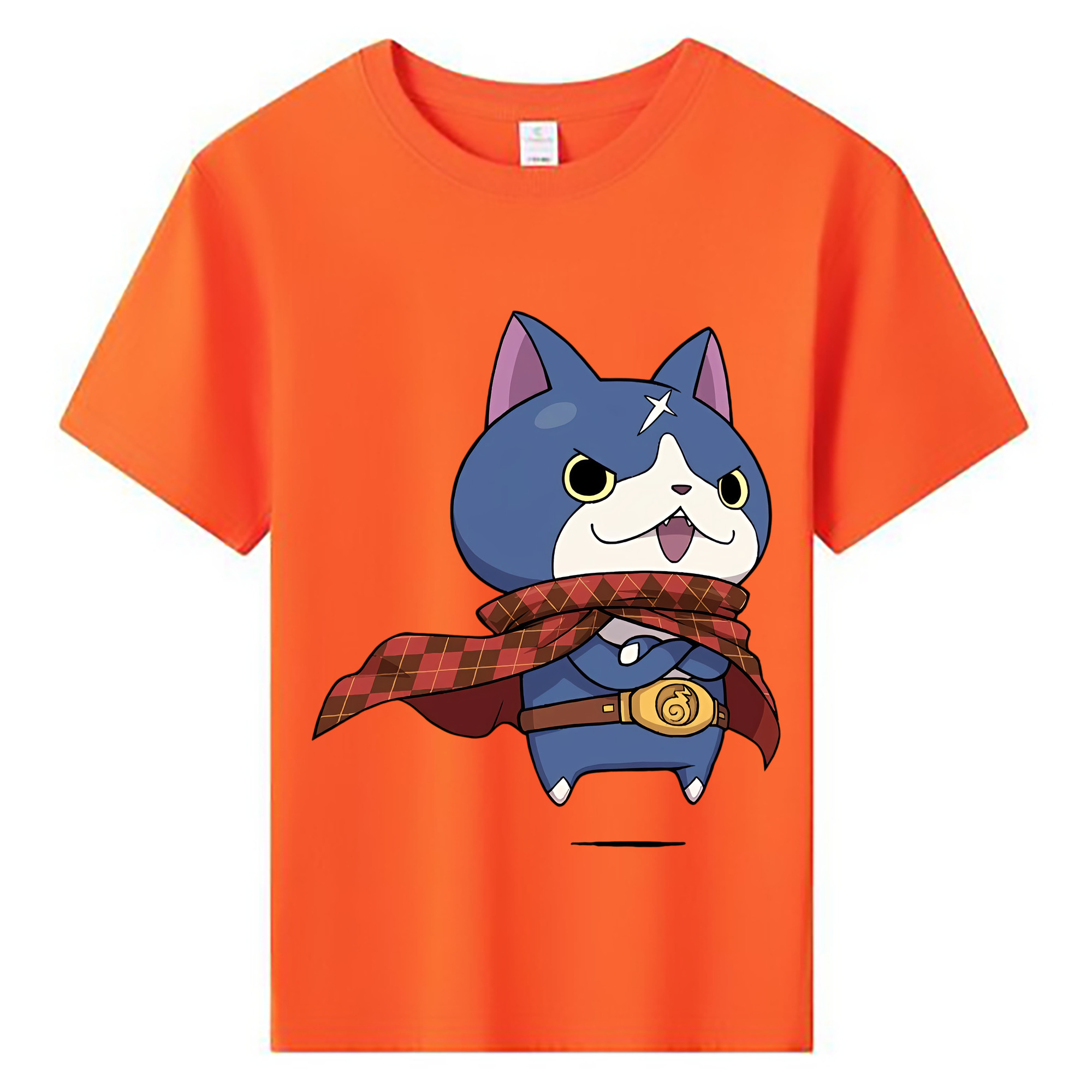 （画像用） 妖怪ウォッチ Yo-kai Watch 綿100％キッズTシャツ（フロントプリント）