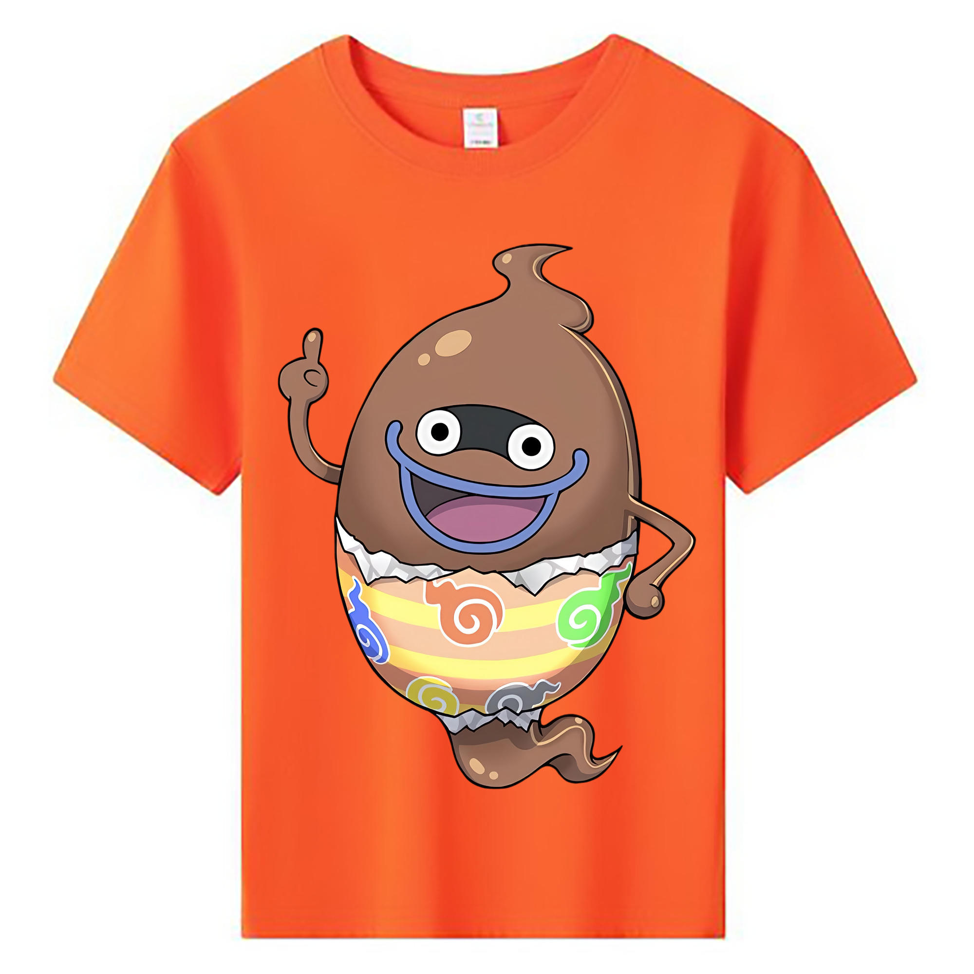（画像用） 妖怪ウォッチ Yo-kai Watch 綿100％キッズTシャツ（フロントプリント）