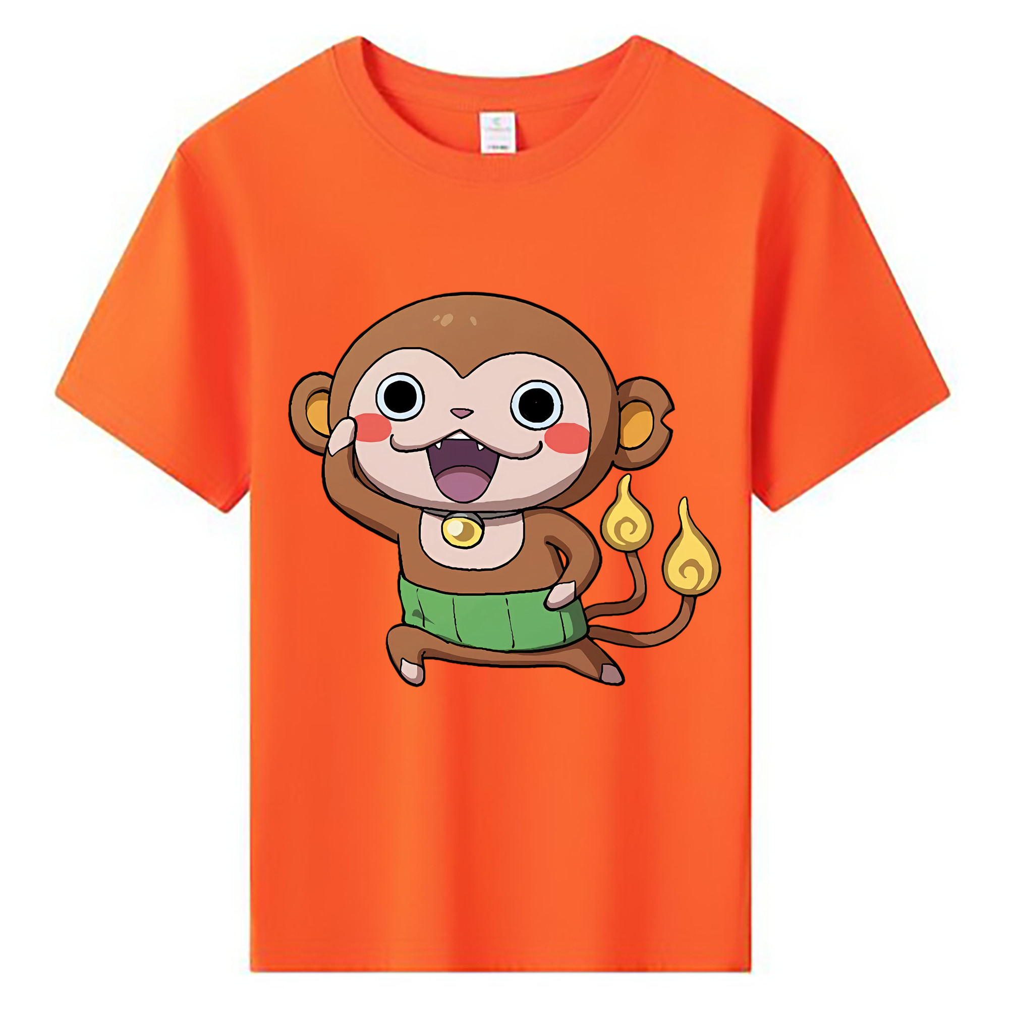 （画像用） 妖怪ウォッチ Yo-kai Watch 綿100％キッズTシャツ（フロントプリント）