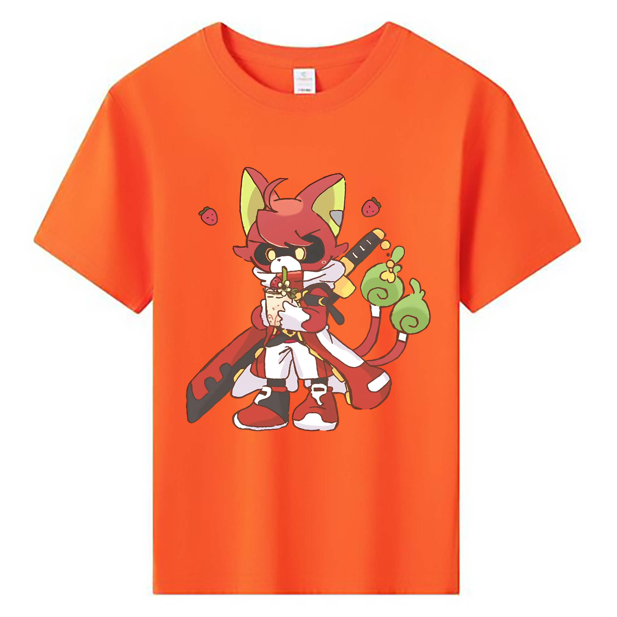 （画像用） 妖怪ウォッチ Yo-kai Watch 綿100％キッズTシャツ（フロントプリント）
