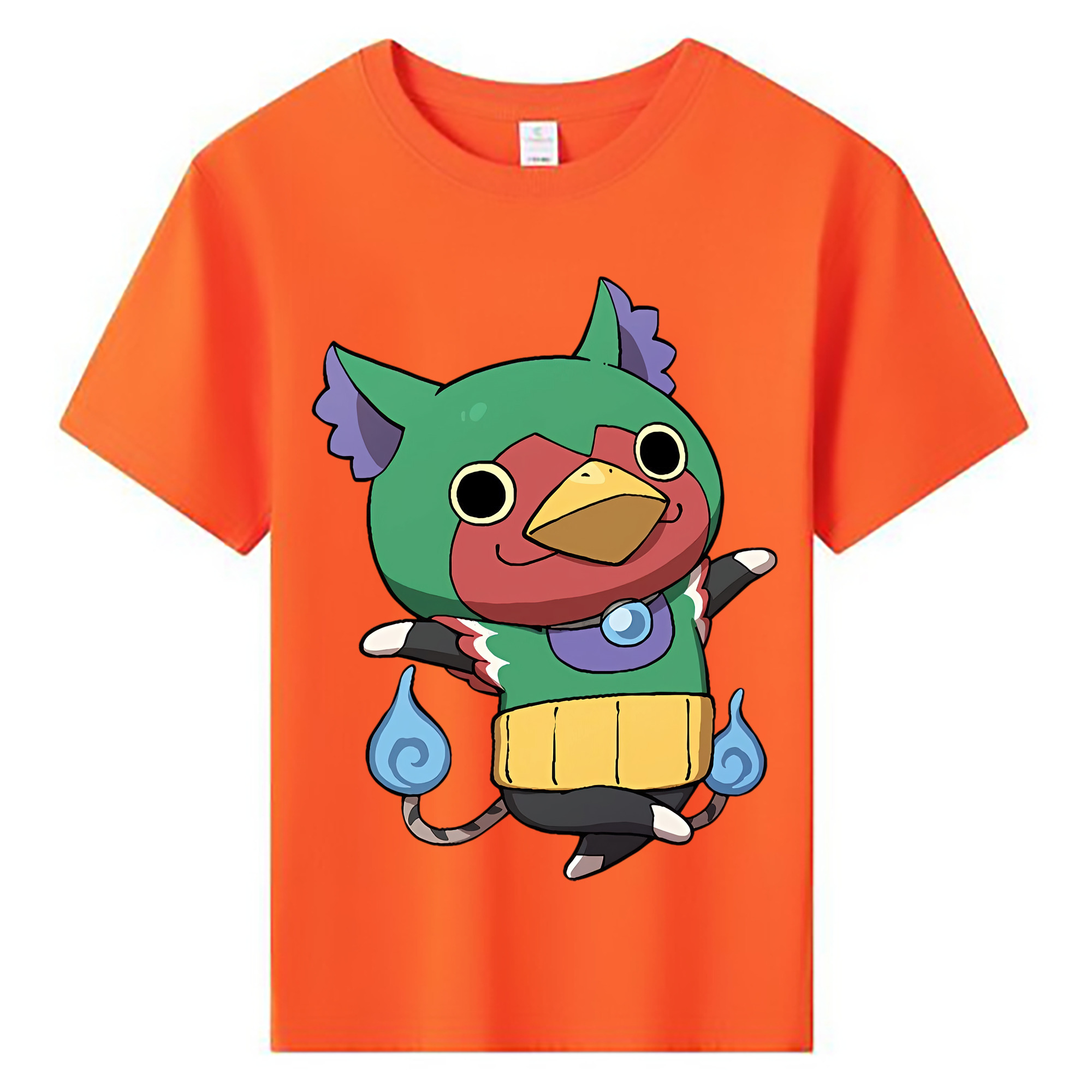 （画像用） 妖怪ウォッチ Yo-kai Watch 綿100％キッズTシャツ（フロントプリント）