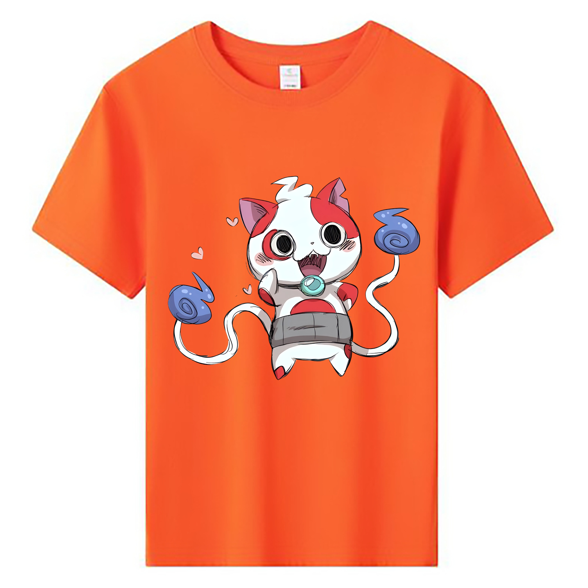 （画像用） 妖怪ウォッチ Yo-kai Watch 綿100％キッズTシャツ（フロントプリント）