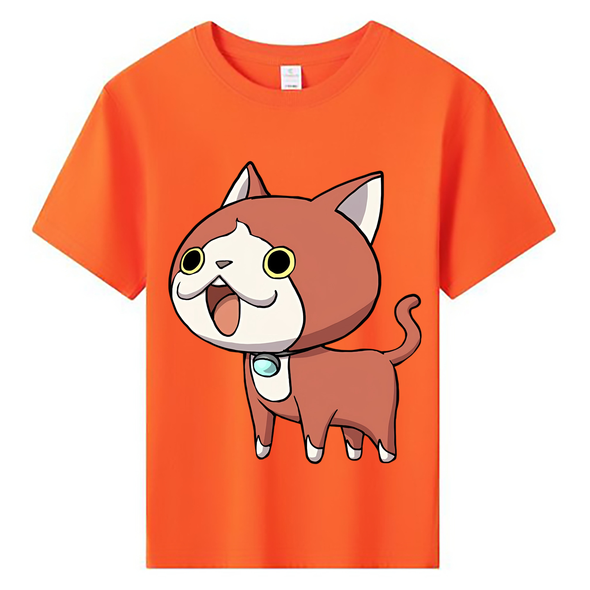 （画像用） 妖怪ウォッチ Yo-kai Watch 綿100％キッズTシャツ（フロントプリント）