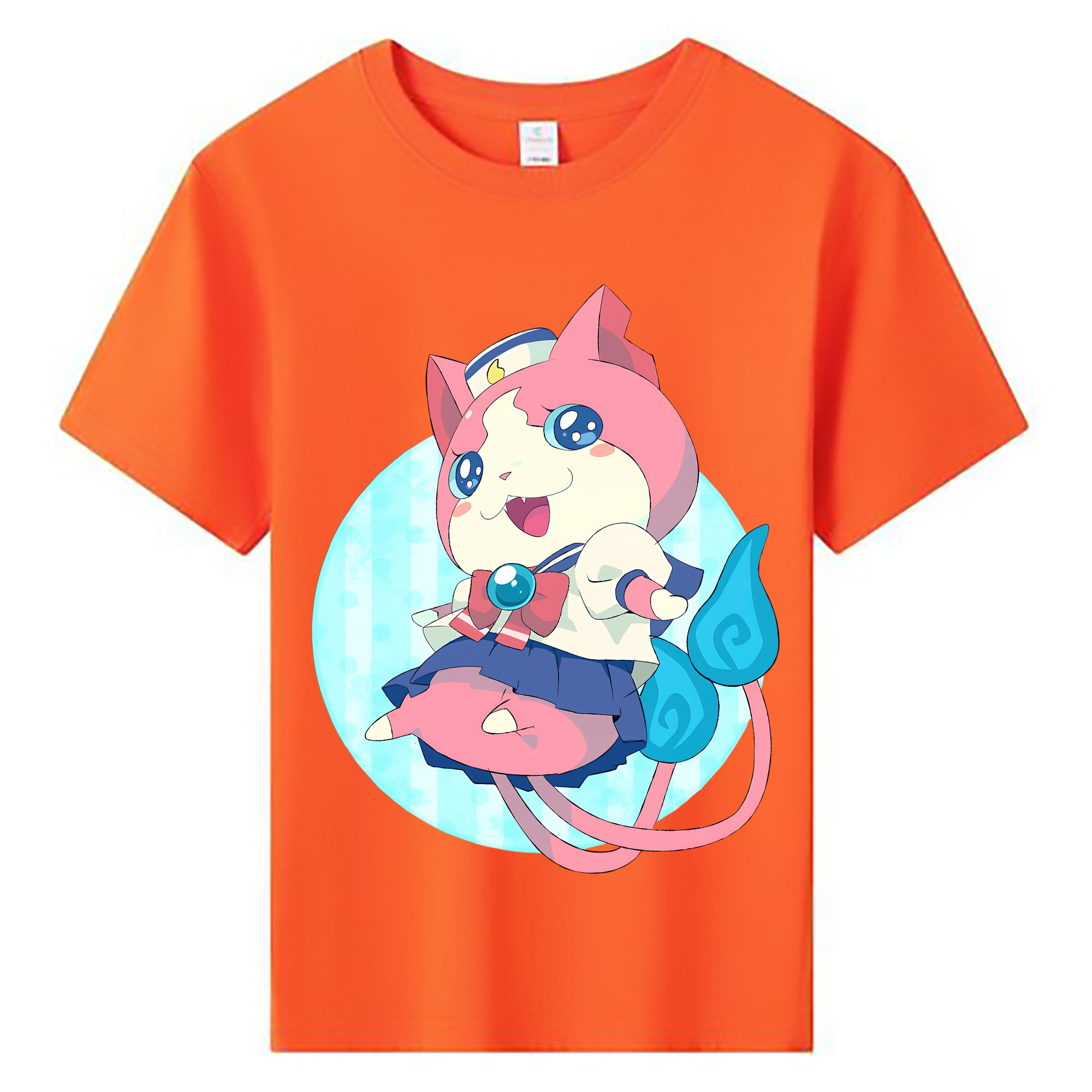 （画像用） 妖怪ウォッチ Yo-kai Watch 綿100％キッズTシャツ（フロントプリント）