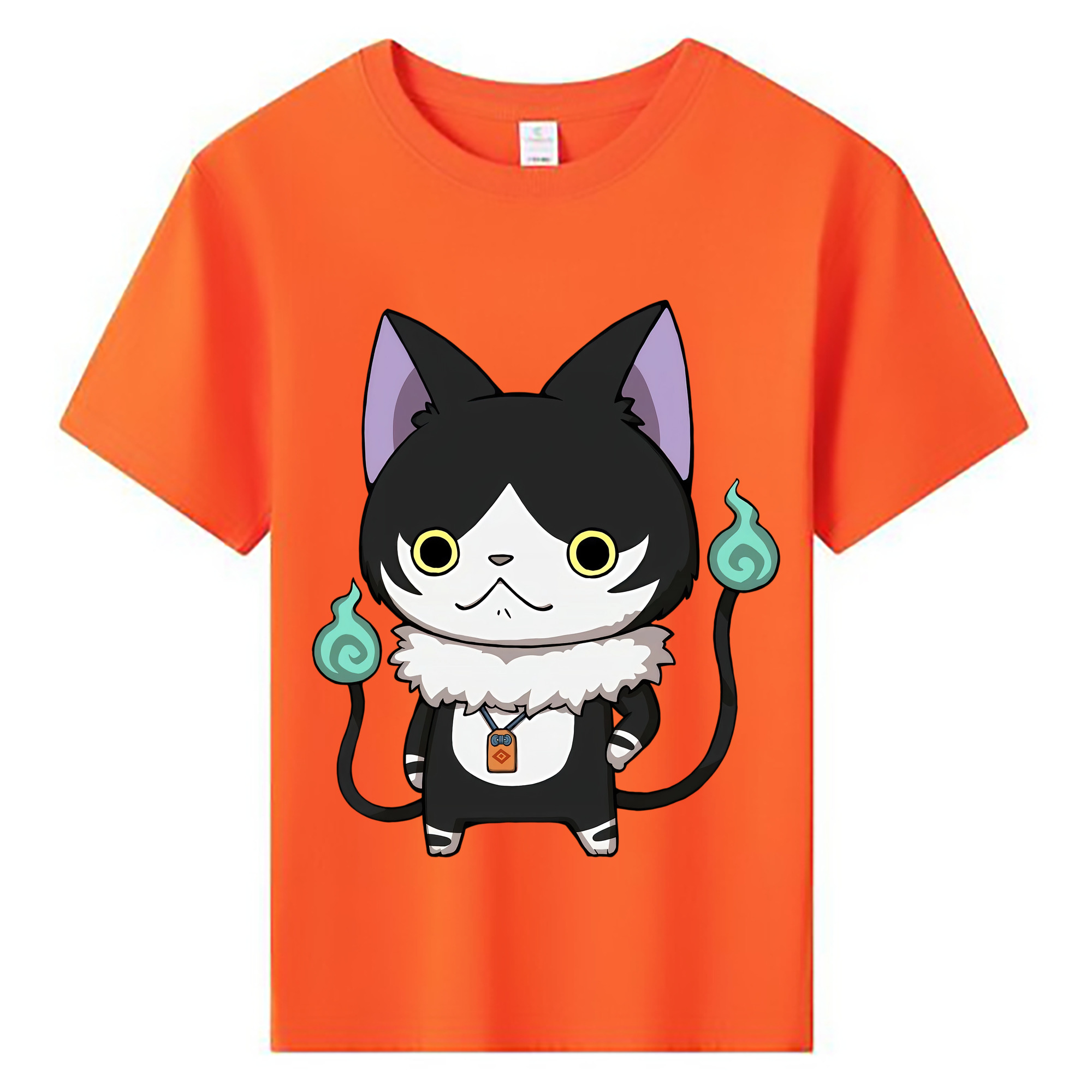 （画像用） 妖怪ウォッチ Yo-kai Watch 綿100％キッズTシャツ（フロントプリント）