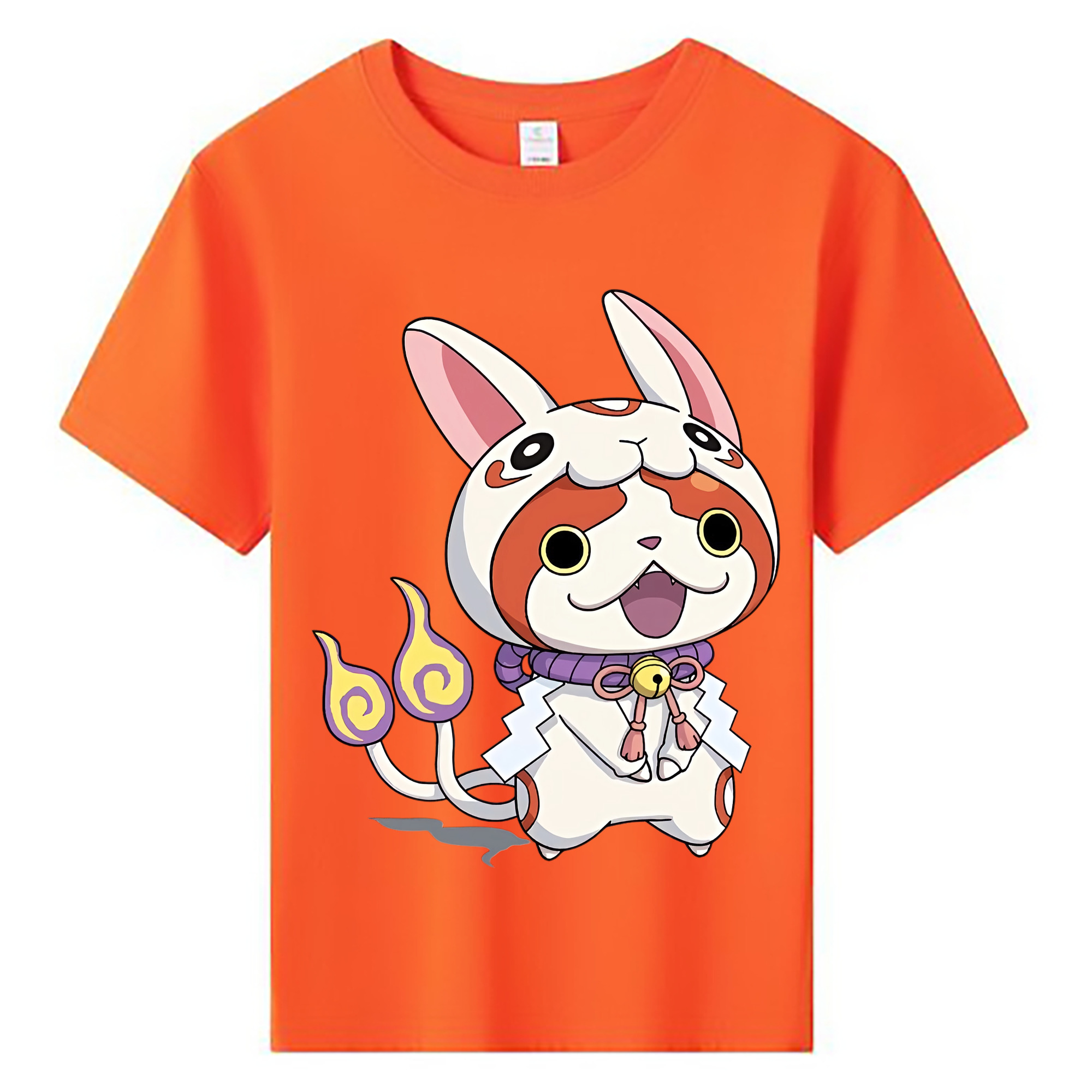 （画像用） 妖怪ウォッチ Yo-kai Watch 綿100％キッズTシャツ（フロントプリント）