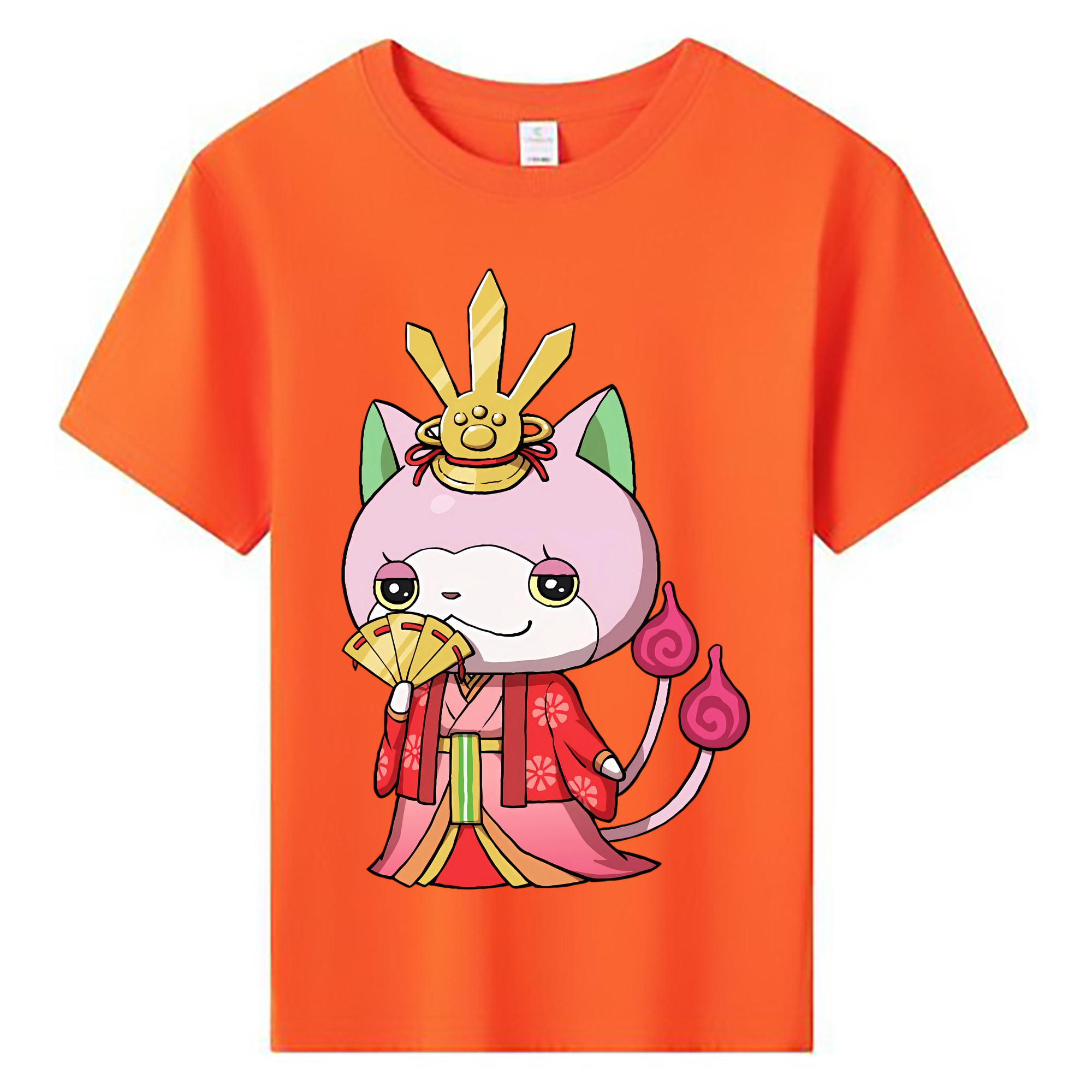 （画像用） 妖怪ウォッチ Yo-kai Watch 綿100％キッズTシャツ（フロントプリント）