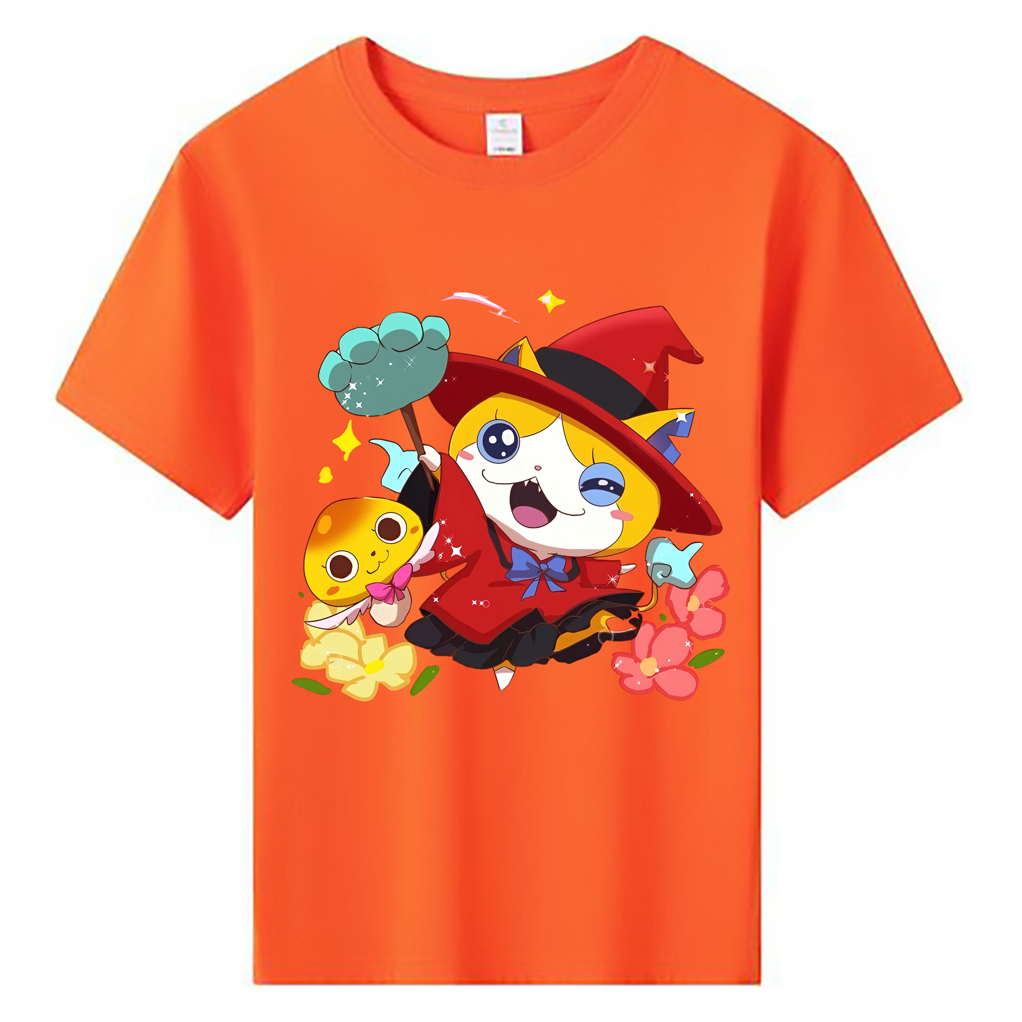 （画像用） 妖怪ウォッチ Yo-kai Watch 綿100％キッズTシャツ（フロントプリント）