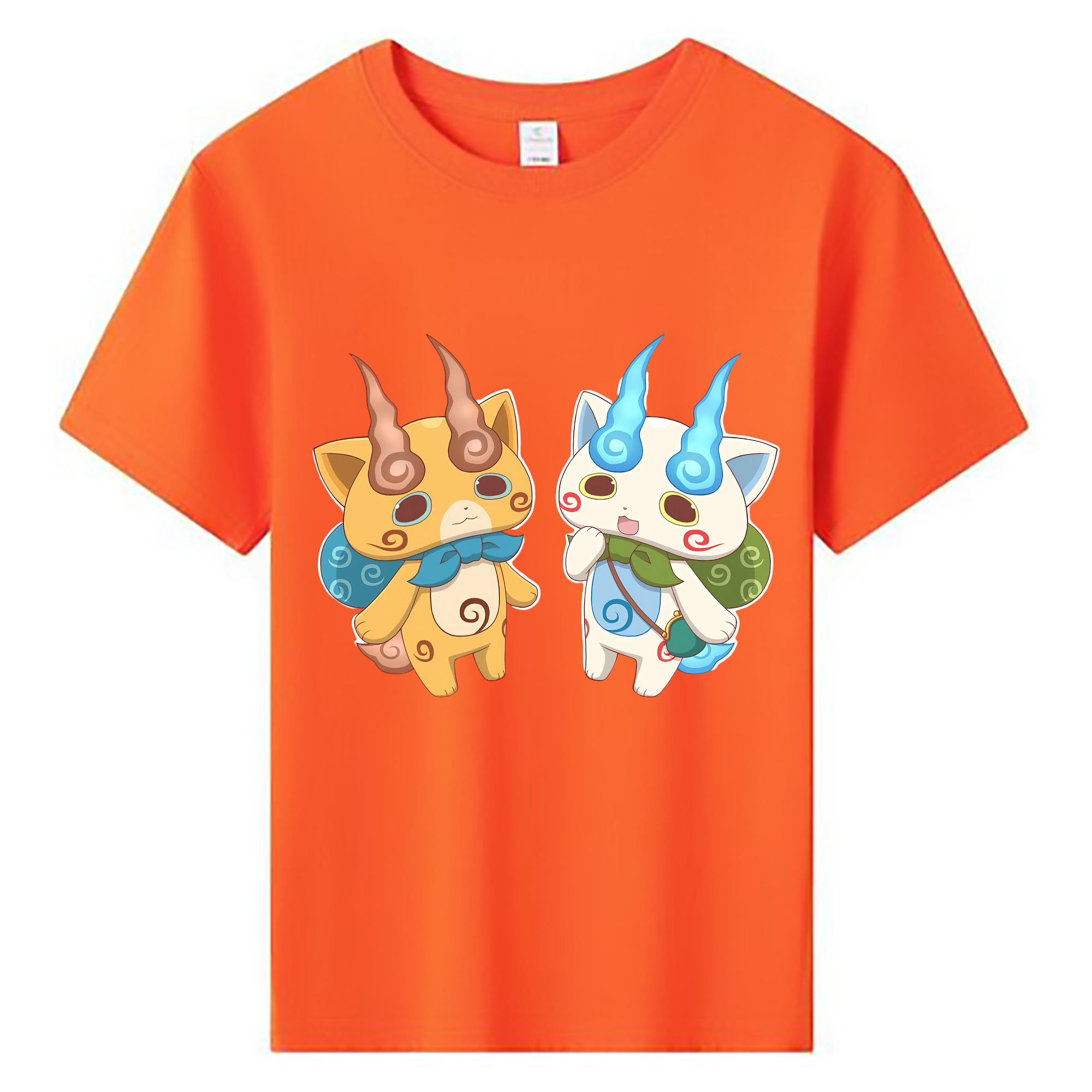 （画像用） 妖怪ウォッチ Yo-kai Watch 綿100％キッズTシャツ（フロントプリント）